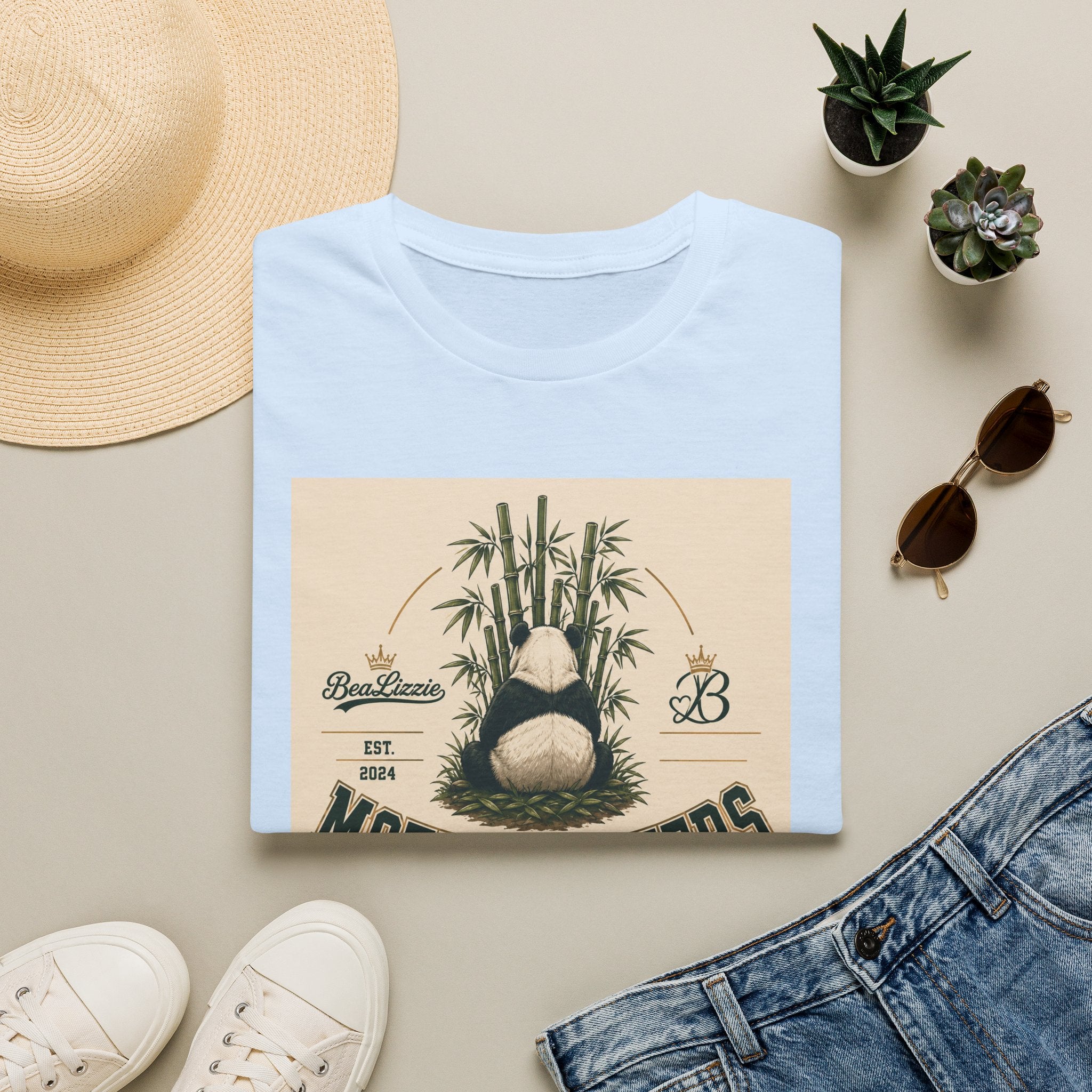 Panda Bamboo 'Motherfuckers' Graphic T-Shirt