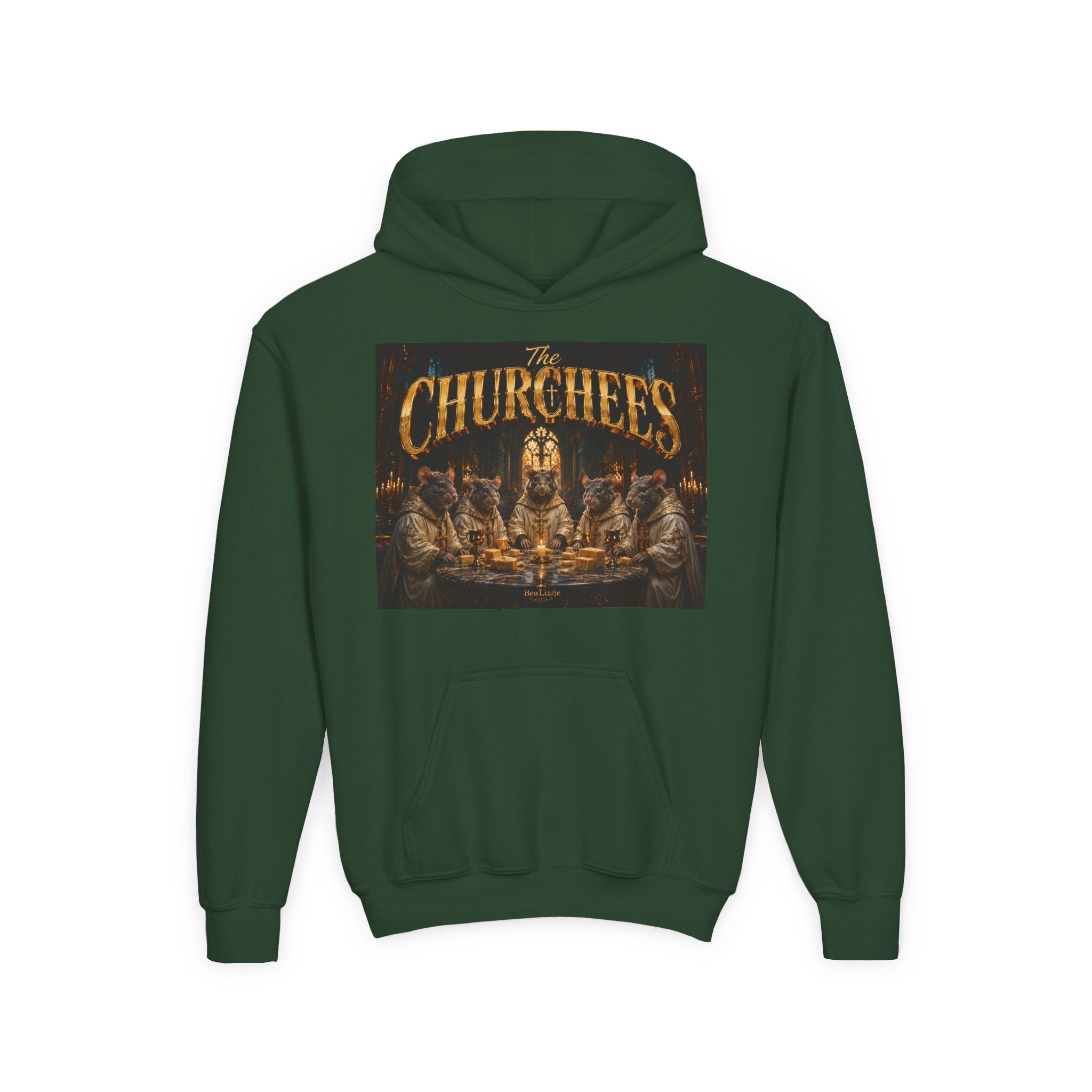 Youth Hoodie — "The Churchees" Pullover