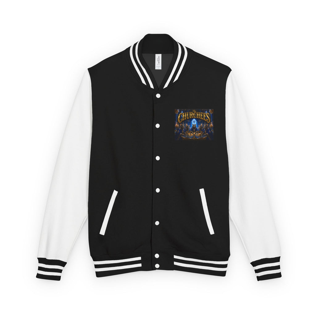 The Churchees Logo Letterman Jacket — Retro Band Varsity Jacket