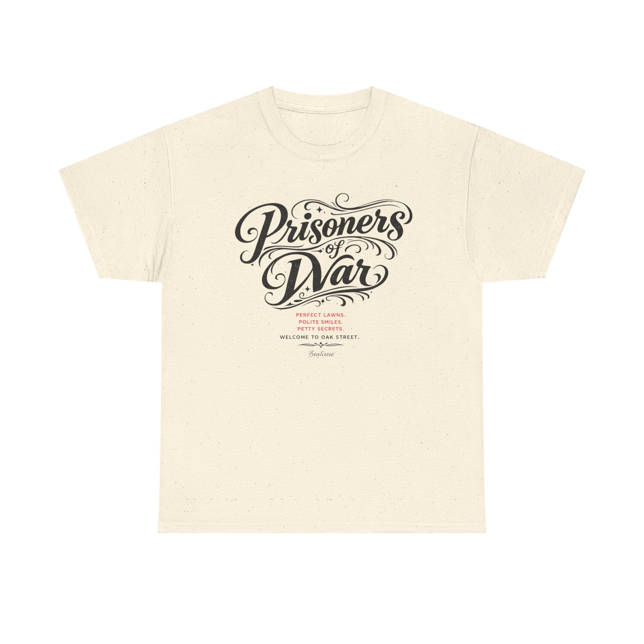 T‑Shirt — "Prisoners of War" Script Tee | Veterans, Memorial & Military Tribute Shirt