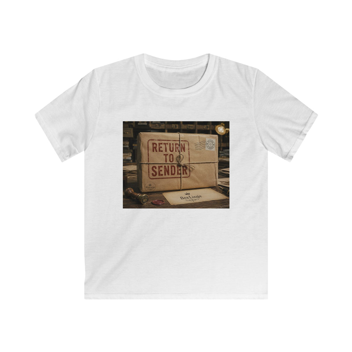 Kids Tee — Vintage 'Return to Sender' Mailbox Graphic