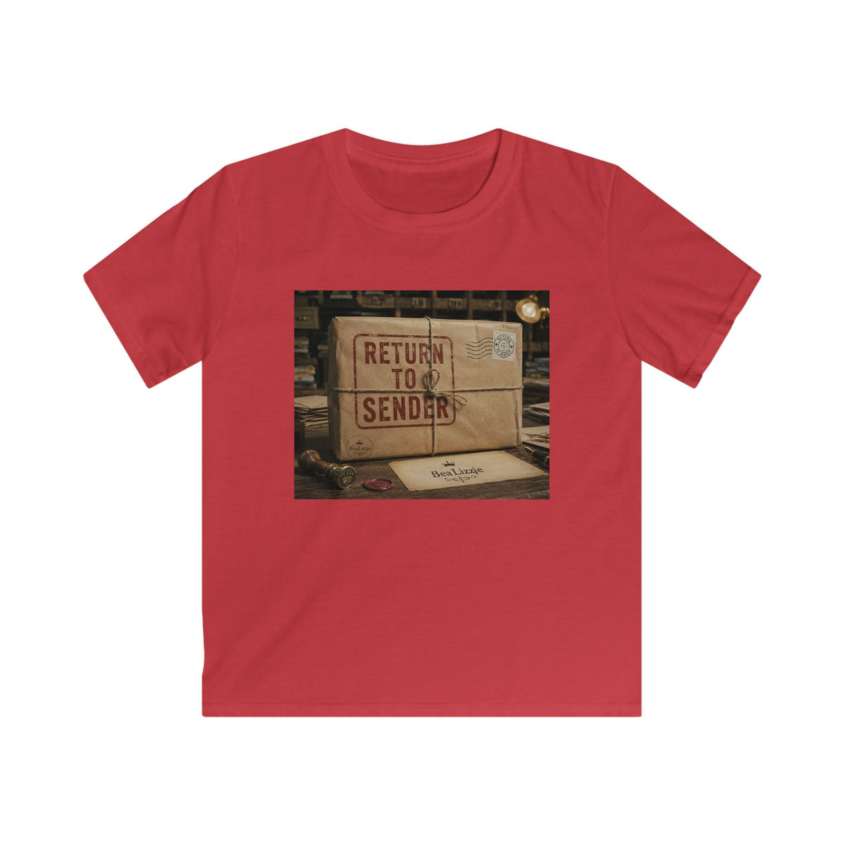Kids Tee — Vintage 'Return to Sender' Mailbox Graphic