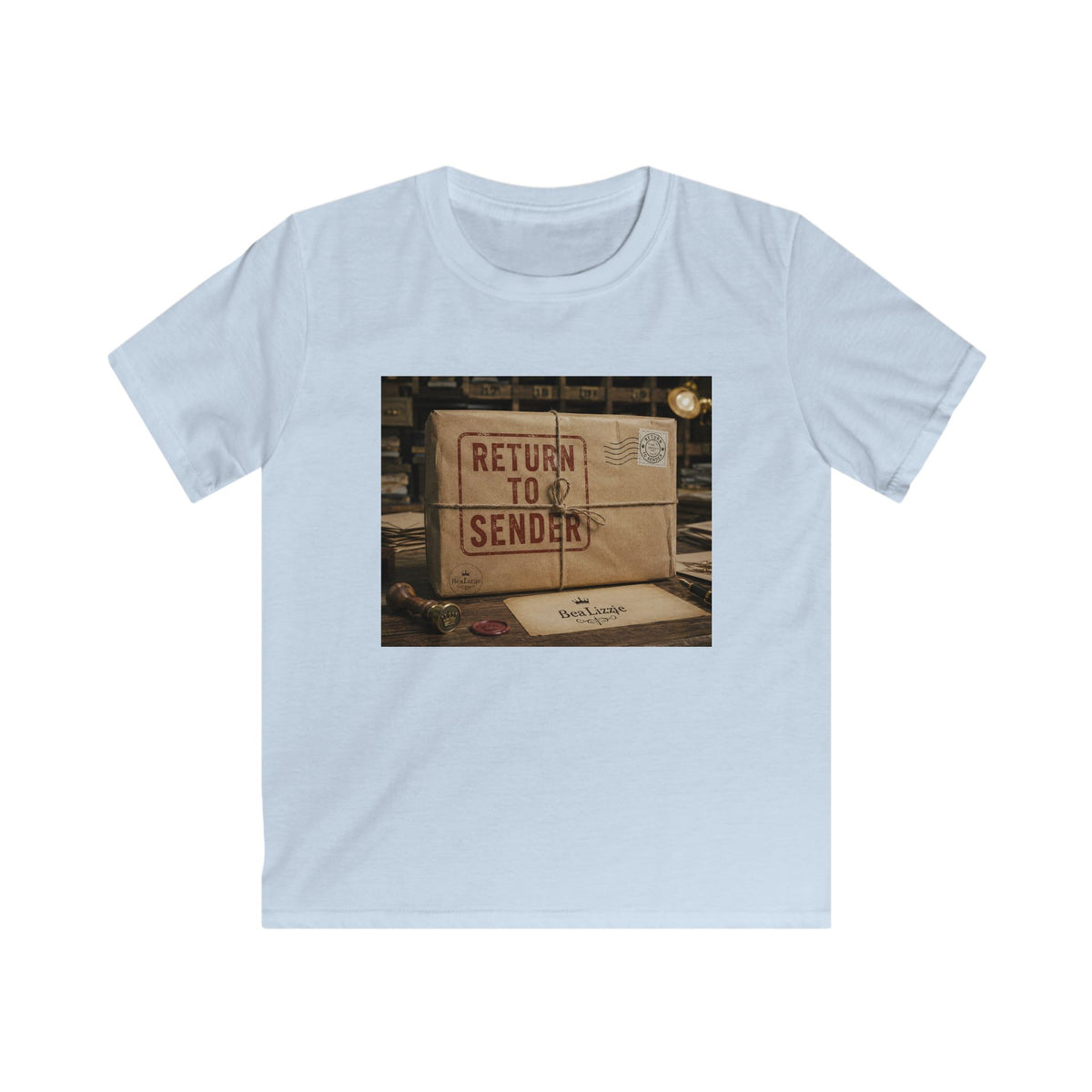 Kids Tee — Vintage 'Return to Sender' Mailbox Graphic