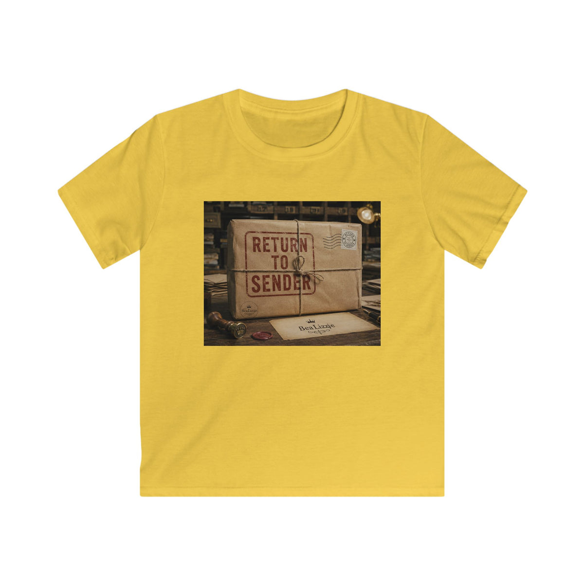 Kids Tee — Vintage 'Return to Sender' Mailbox Graphic