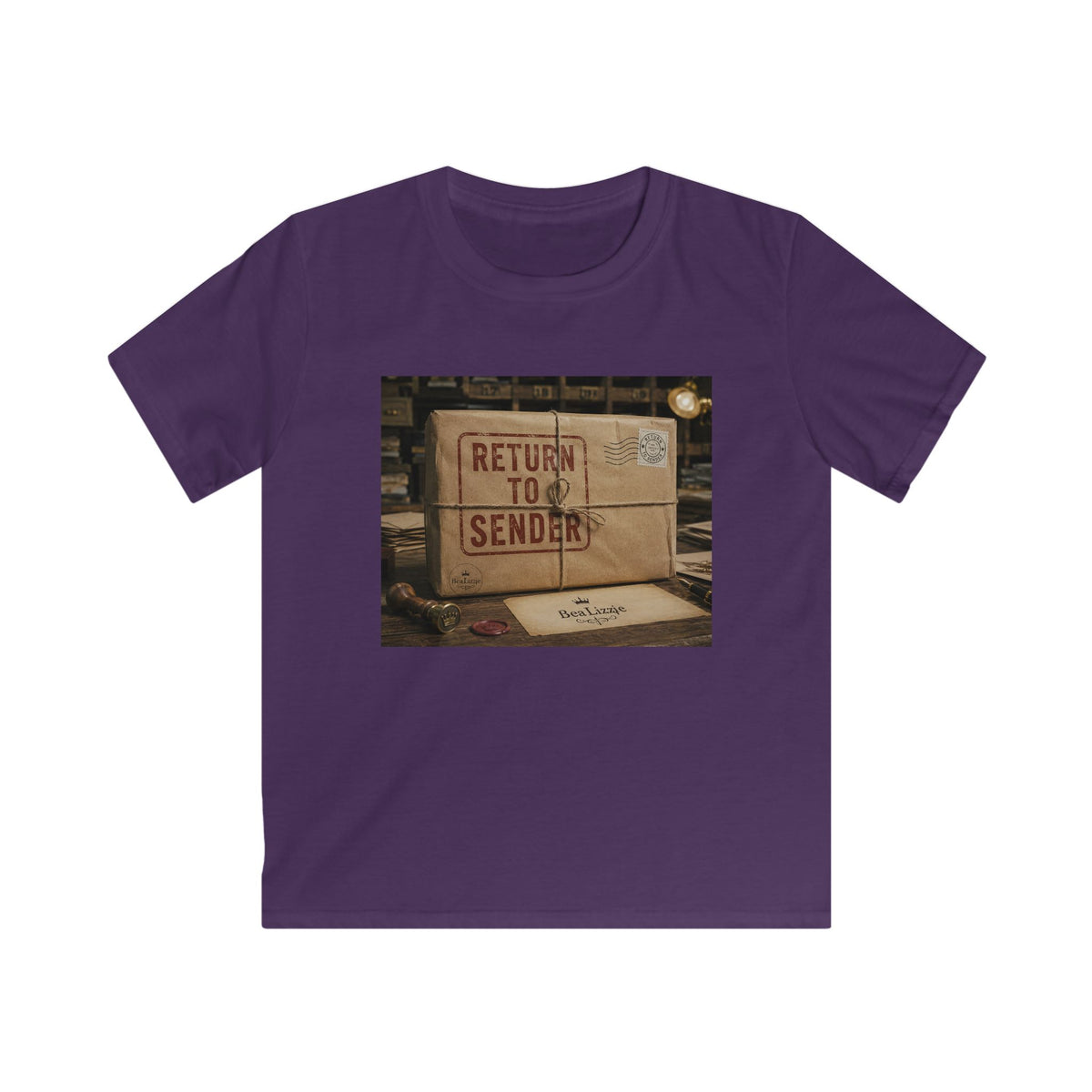 Kids Tee — Vintage 'Return to Sender' Mailbox Graphic
