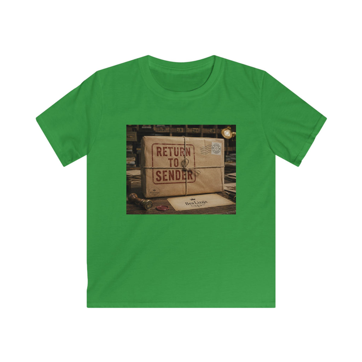 Kids Tee — Vintage 'Return to Sender' Mailbox Graphic