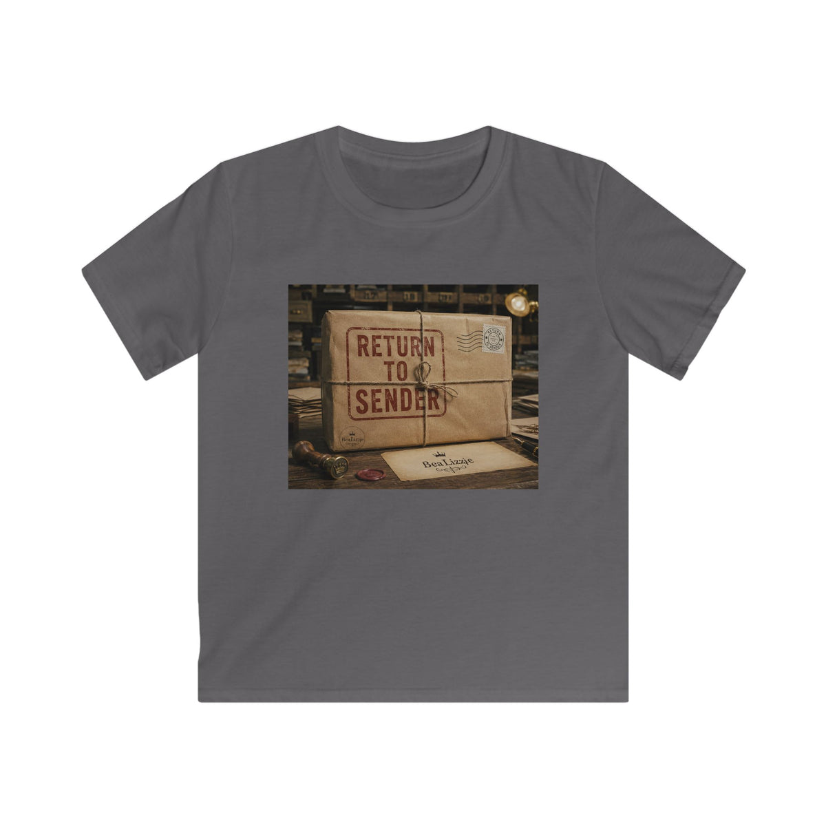 Kids Tee — Vintage 'Return to Sender' Mailbox Graphic