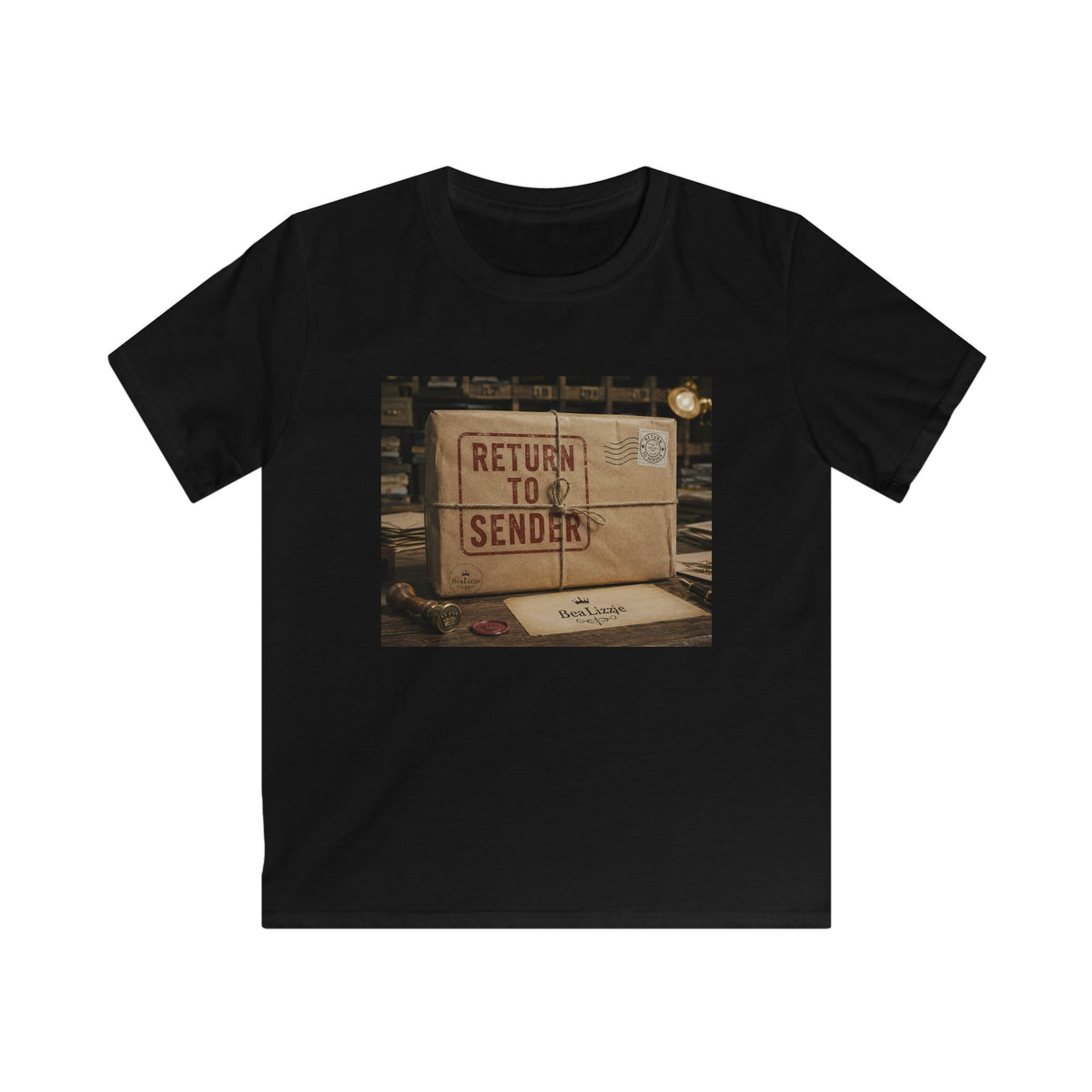 Kids Tee — Vintage 'Return to Sender' Mailbox Graphic