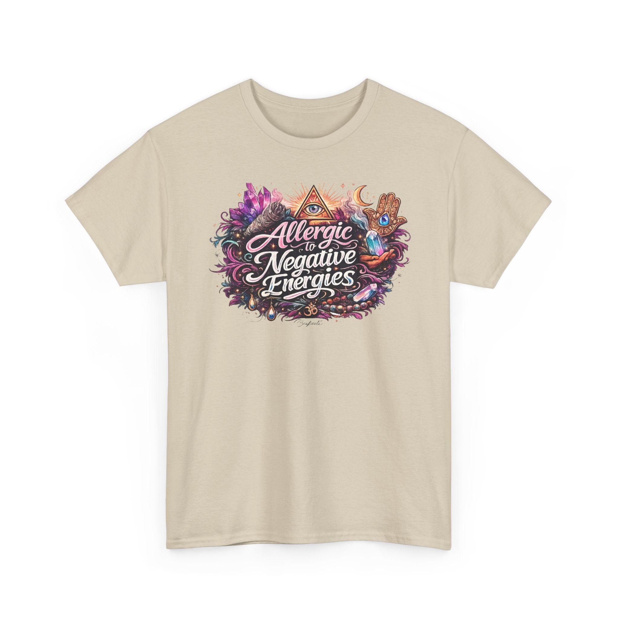 Allergic to Negative Energies T-Shirt — Positive Vibes Graphic Tee