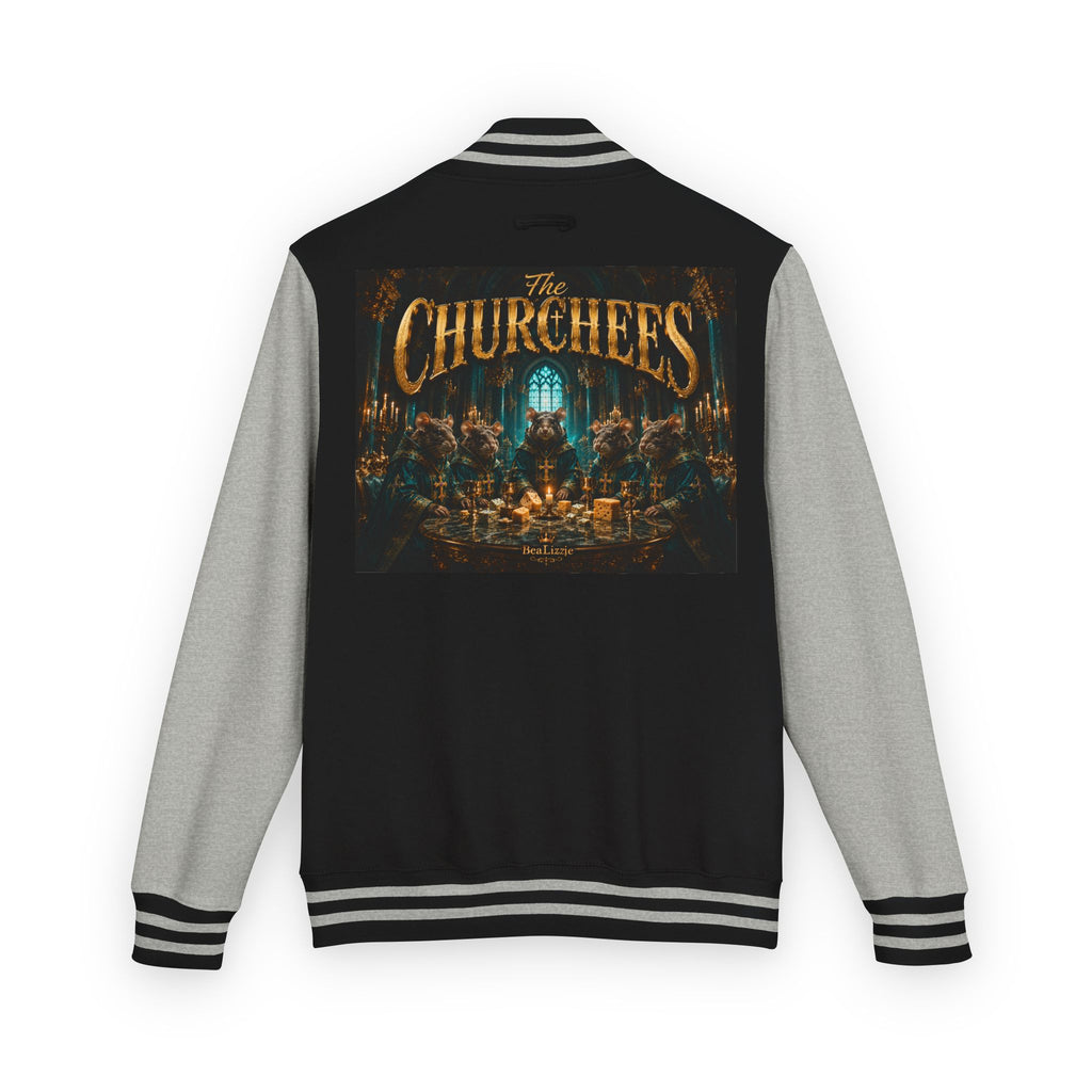 Letterman Jacket — "The Churchees" Retro Band Varsity Jacket