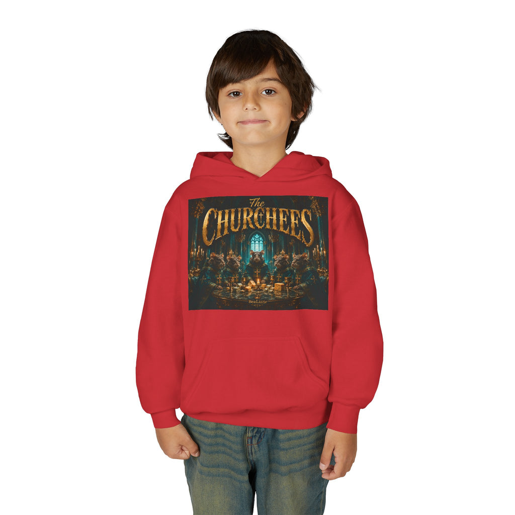 Sweat à capuche enfant - « The Churchees »