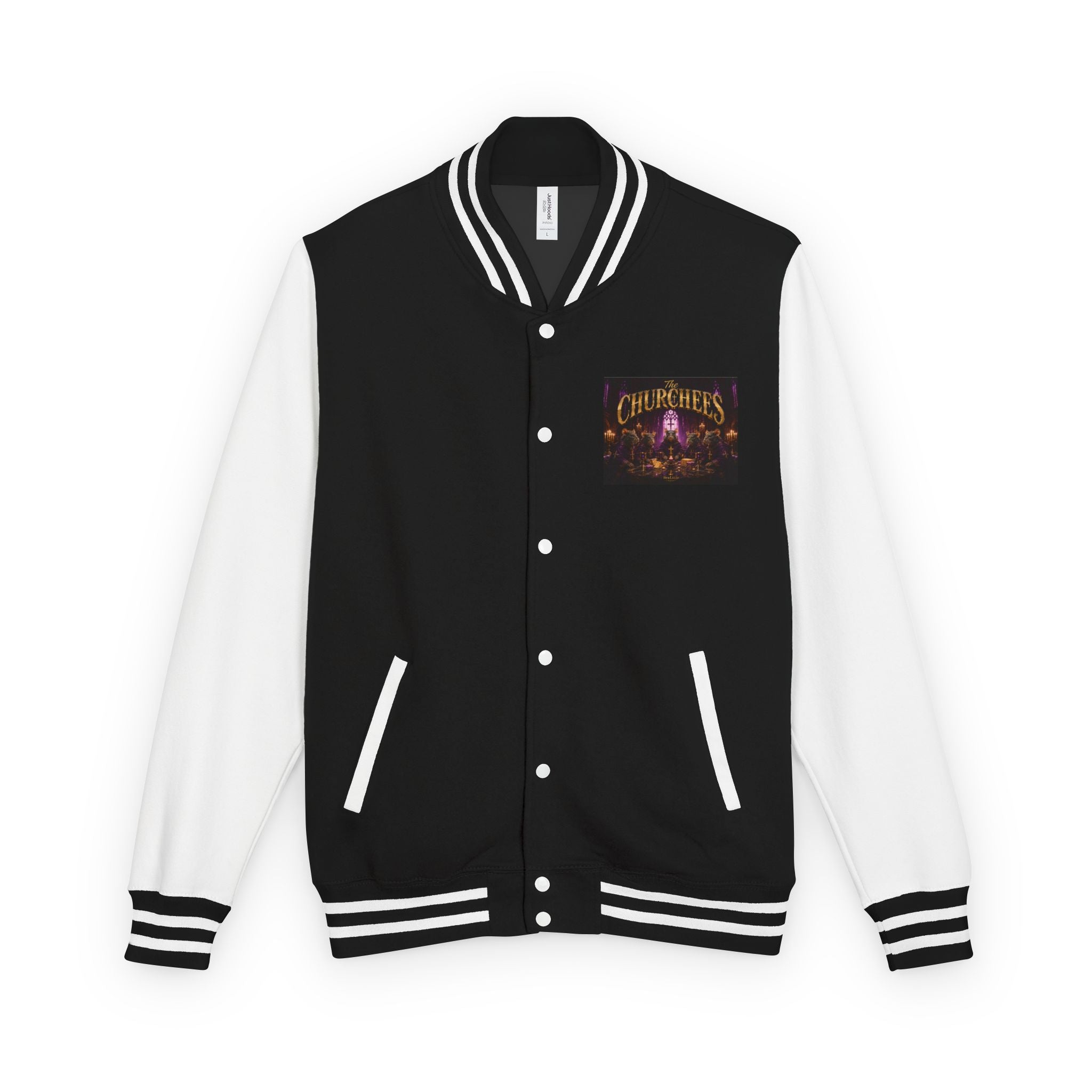 Letterman Jacket — The Churchchefs Band Logo Varsity Jacket