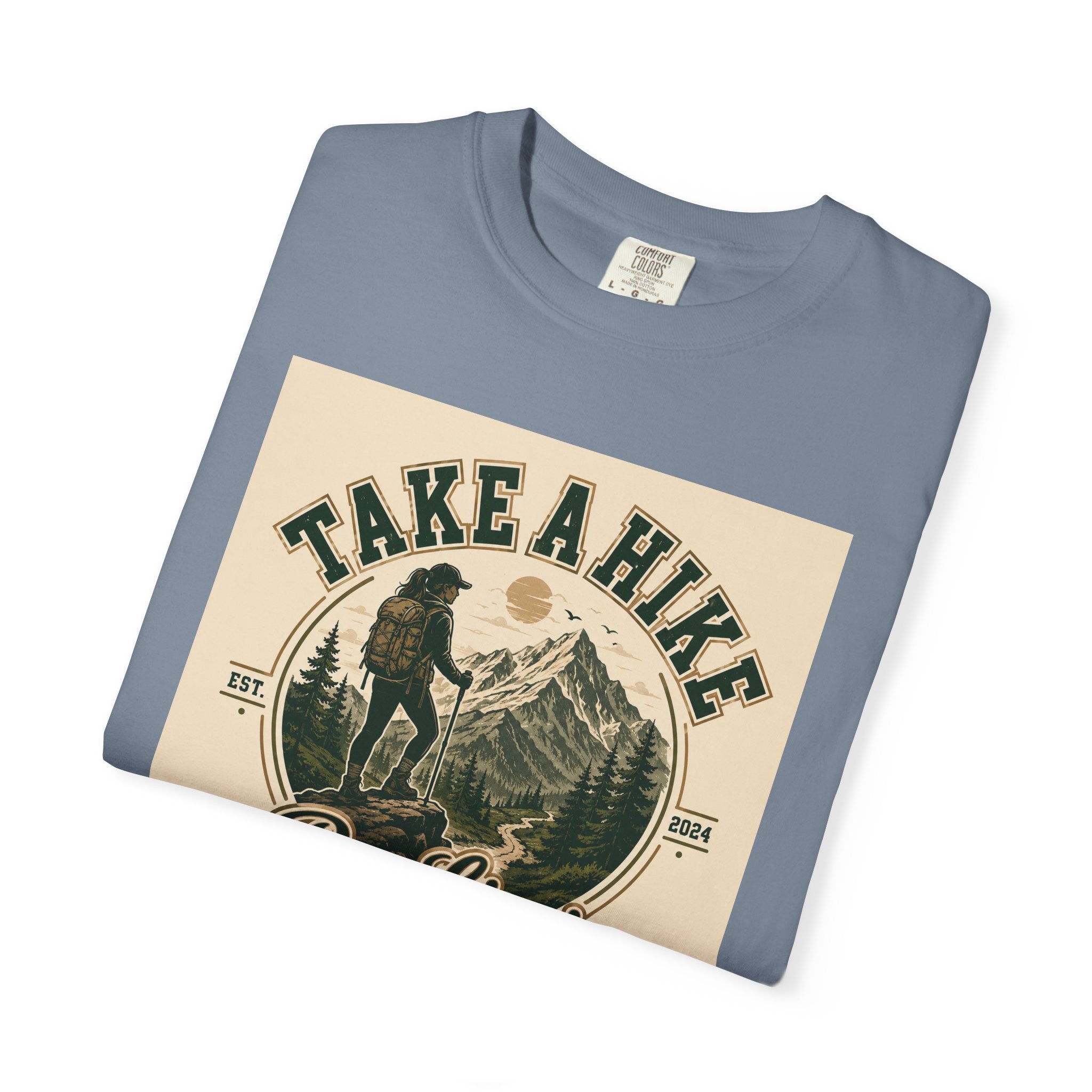 Take A Hike Graphic T-Shirt — Vintage Mountain Hiking Tee