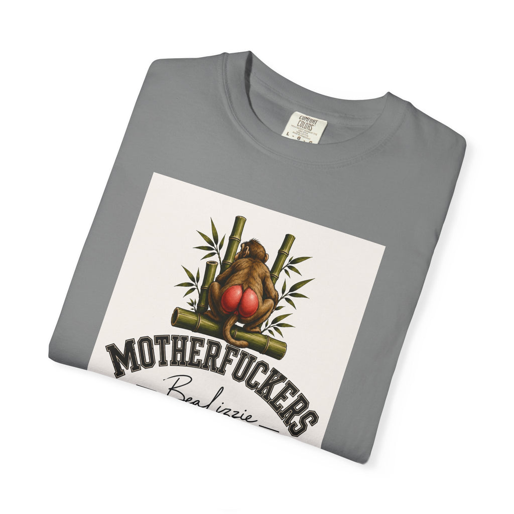 Motherfuckers Buddha Graphic T-Shirt — Retro Buddha & Bamboo Illustration Tee