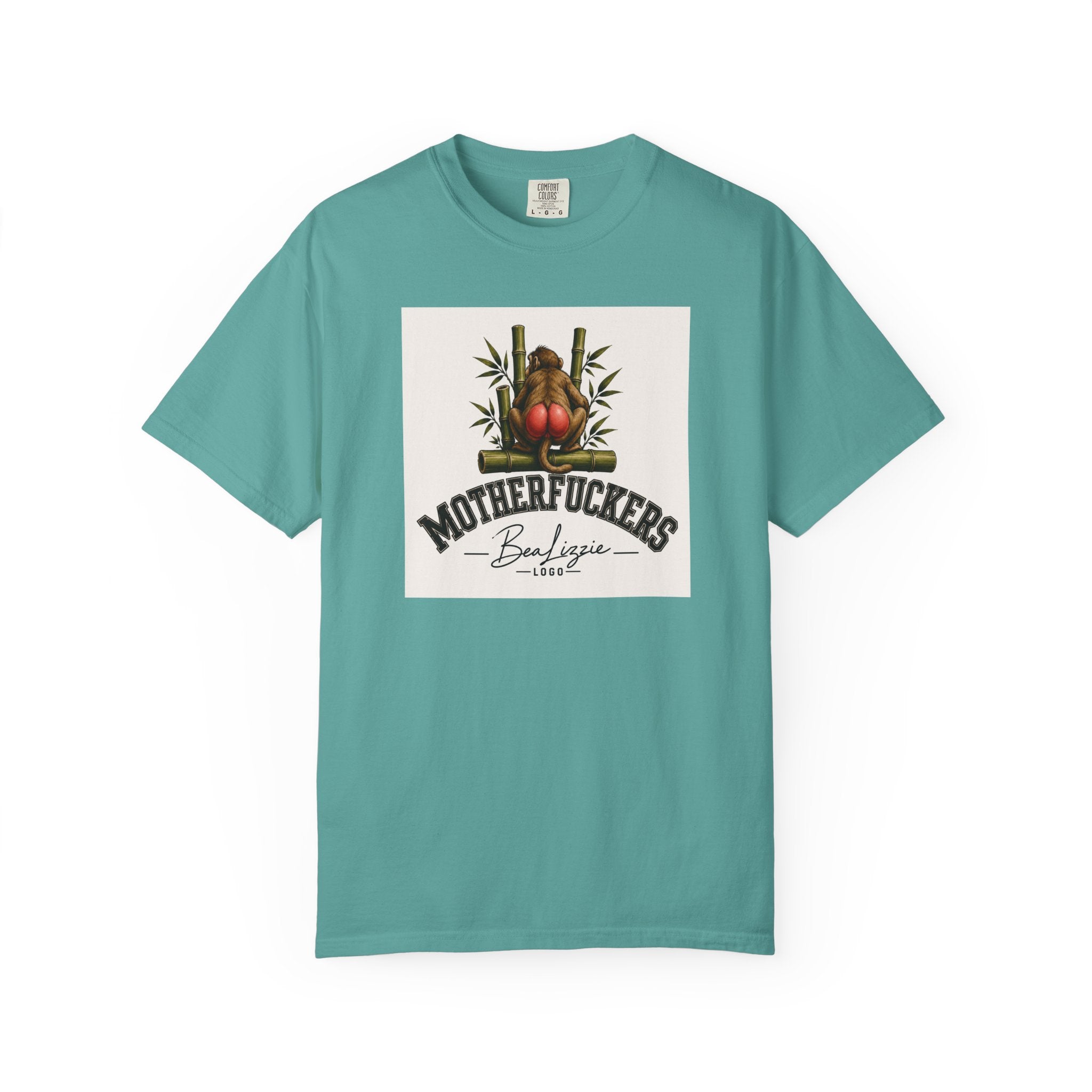 Motherfuckers Buddha Graphic T-Shirt — Retro Buddha & Bamboo Illustration Tee