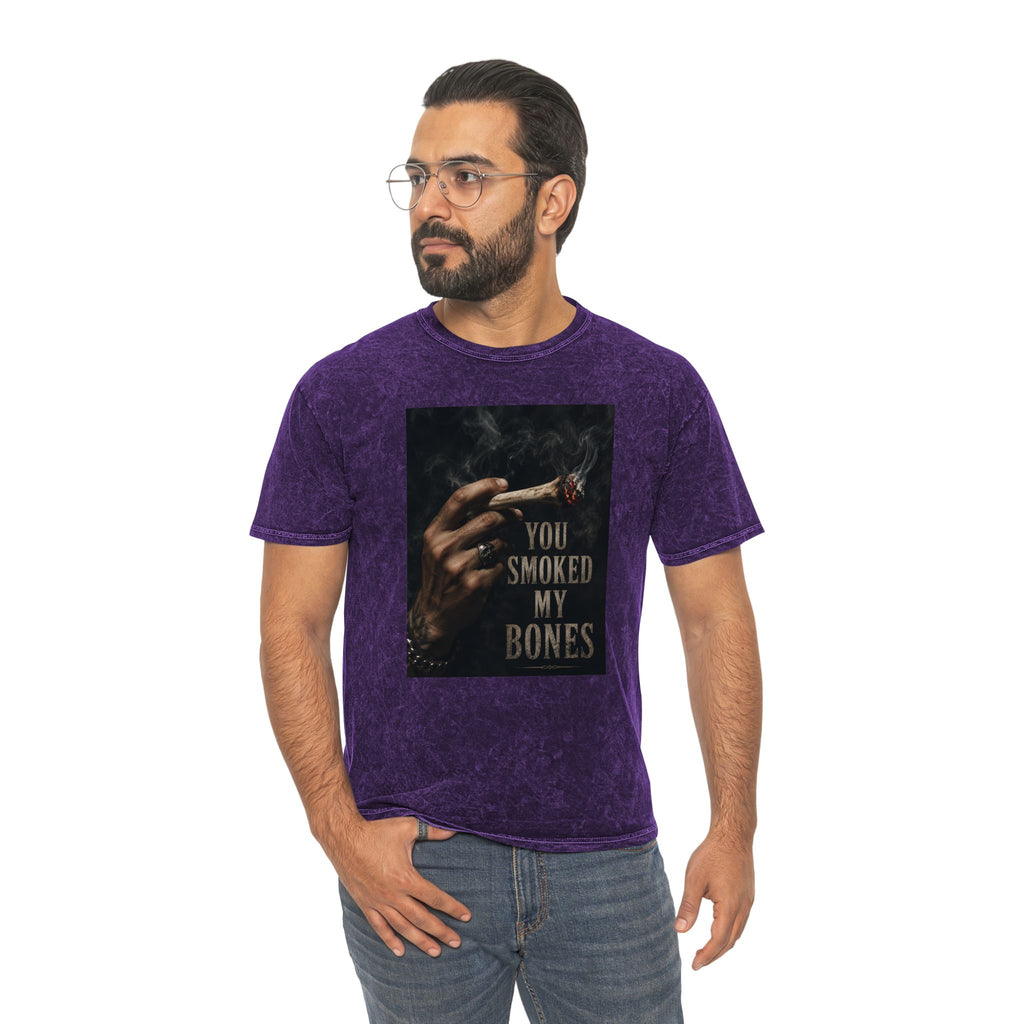 You Smoked My Bones T‑Shirt — Smoky Vintage Graphic Tee
