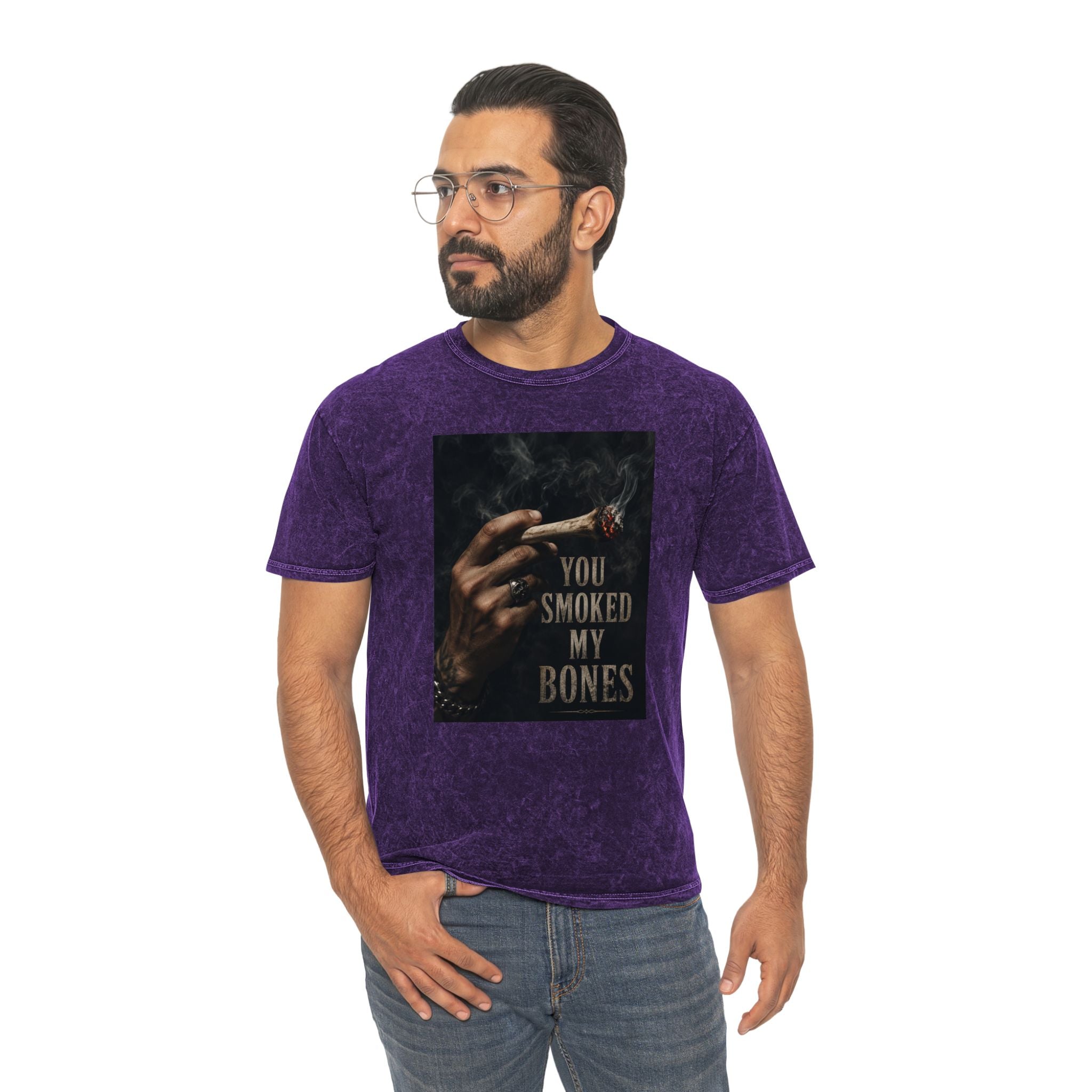 You Smoked My Bones T‑Shirt — Smoky Vintage Graphic Tee