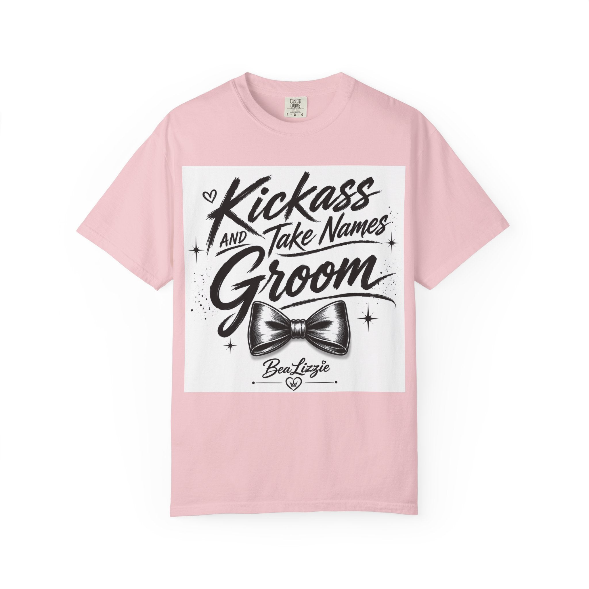 Groom 'Kickass and Take Names' Graphic T-Shirt