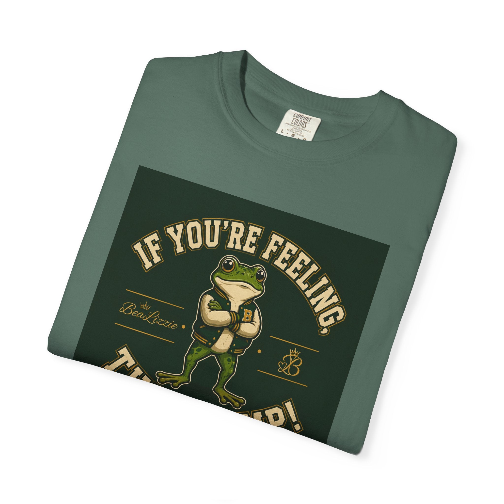 If You’re Feeling, Then Jump! Frog Graphic T-Shirt