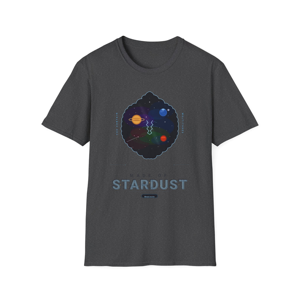 Galaxy Graphic T‑Shirt — 'Making Stardust' Cosmic Planet Tee