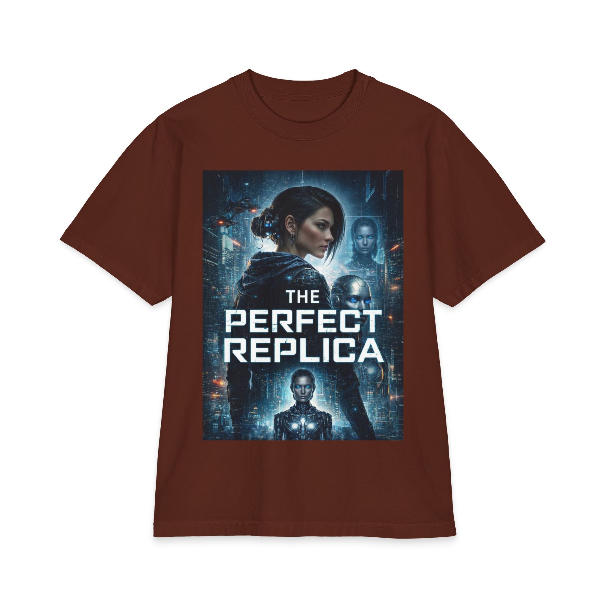 The Perfect Replica Sci‑Fi Graphic Tee