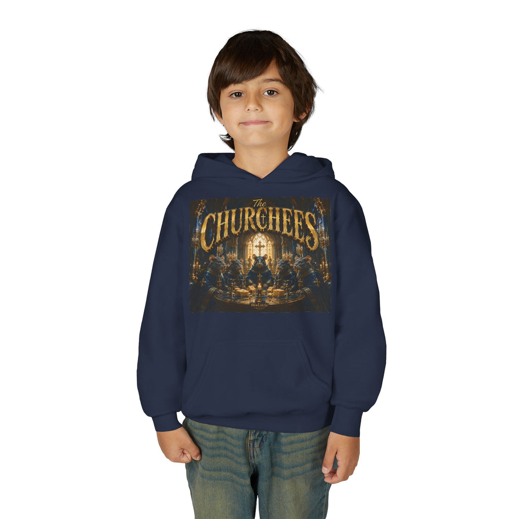 Sweat à capuche enfant – Sweat-shirt à motif « CHURCHEES »