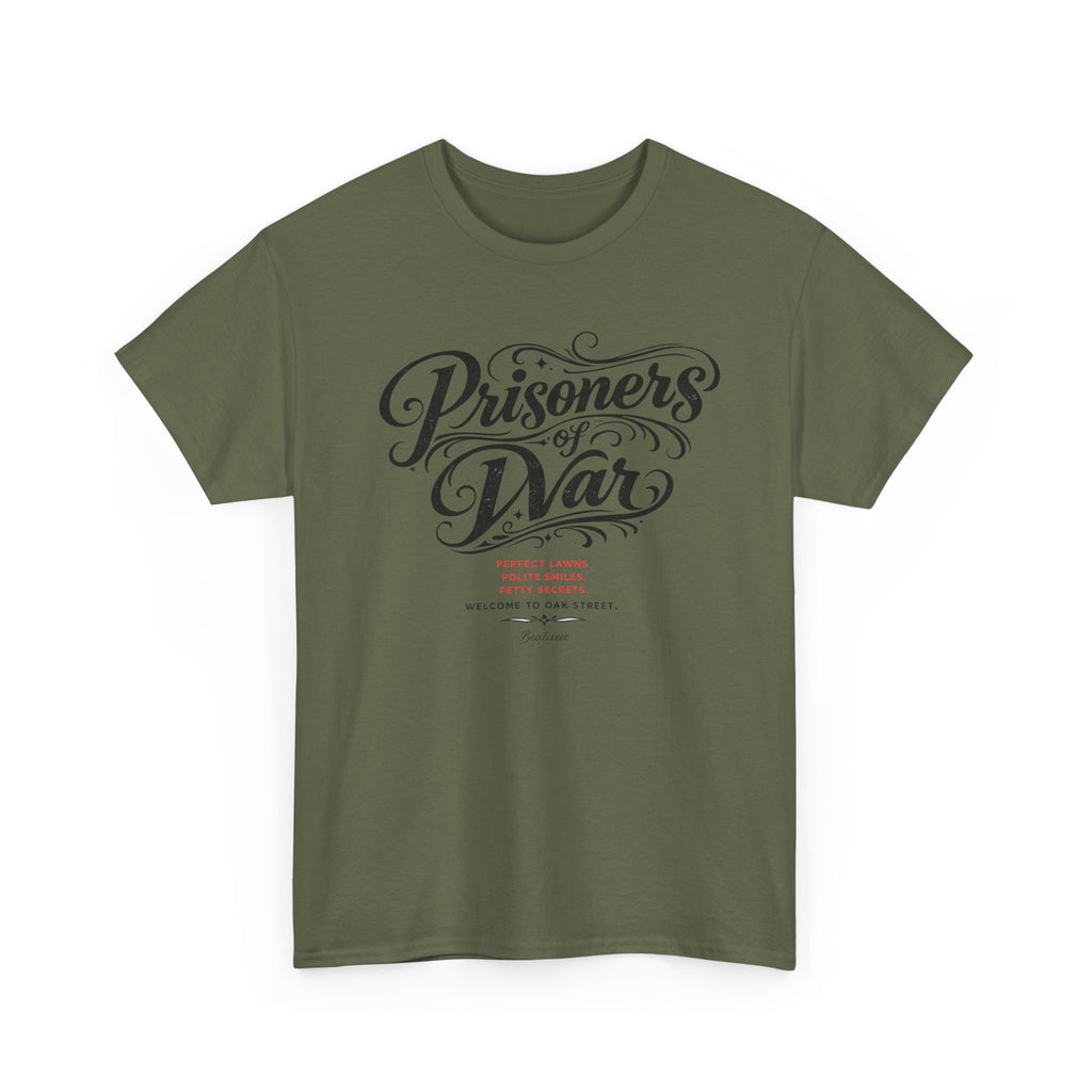 T‑Shirt — "Prisoners of War" Script Tee | Veterans, Memorial & Military Tribute Shirt