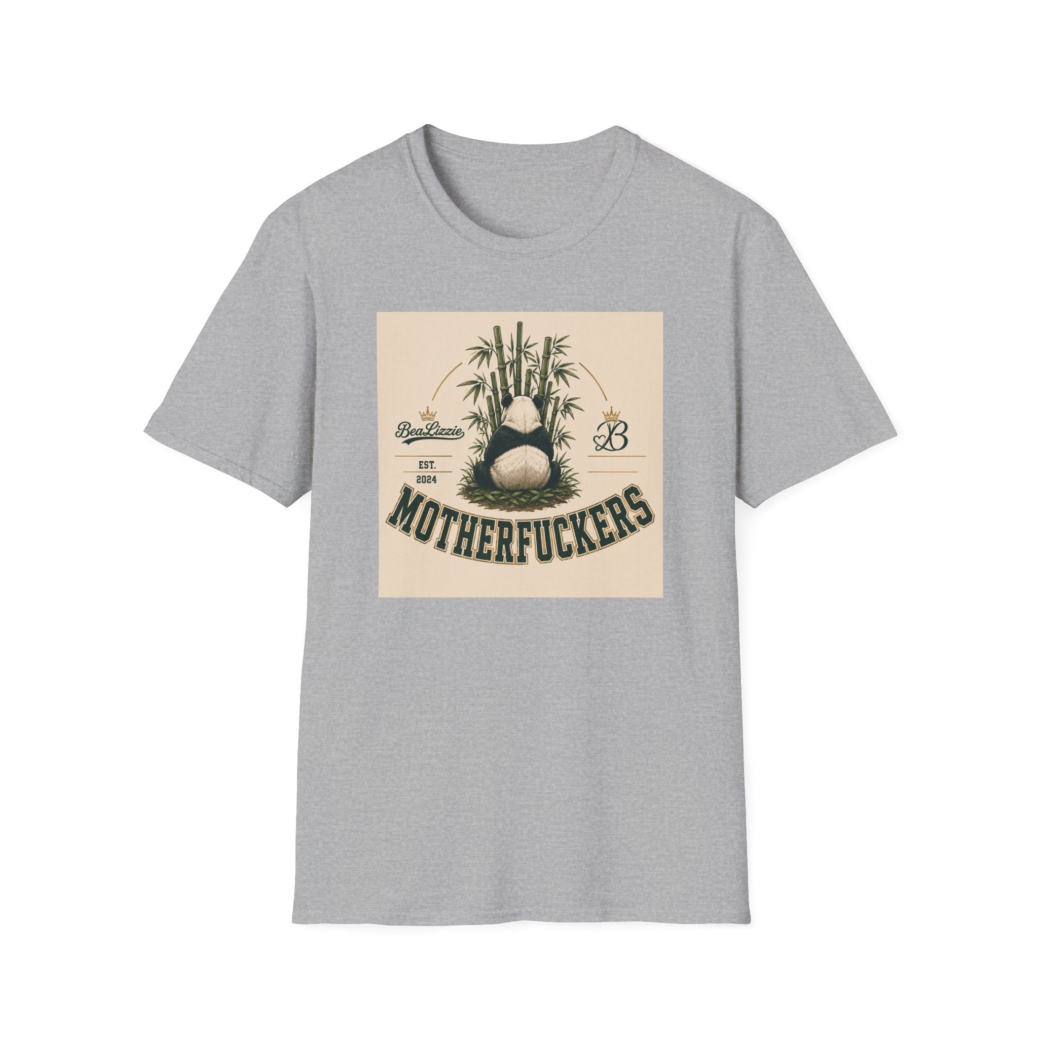 Panda Bamboo 'Motherfuckers' Graphic T-Shirt