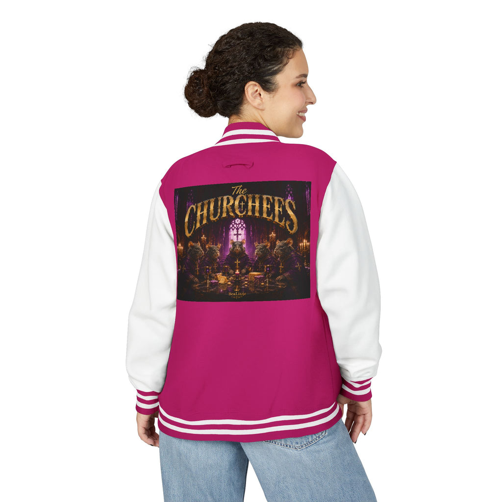 Letterman Jacket — The Churchchefs Band Logo Varsity Jacket