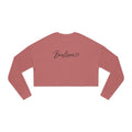 Cropped Sweatshirt  'BeaLizzie'  Heart Crop Top