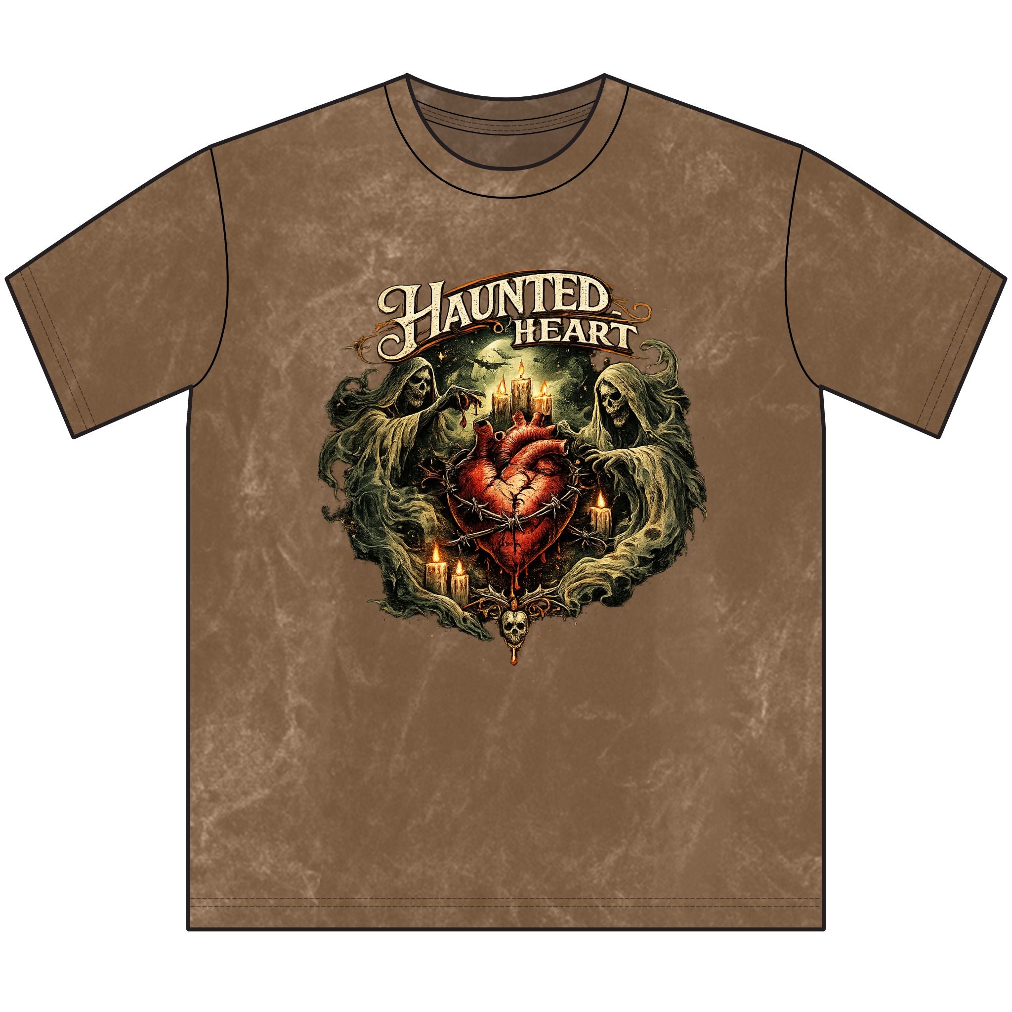 Haunted Heart Vintage Crewneck Tee
