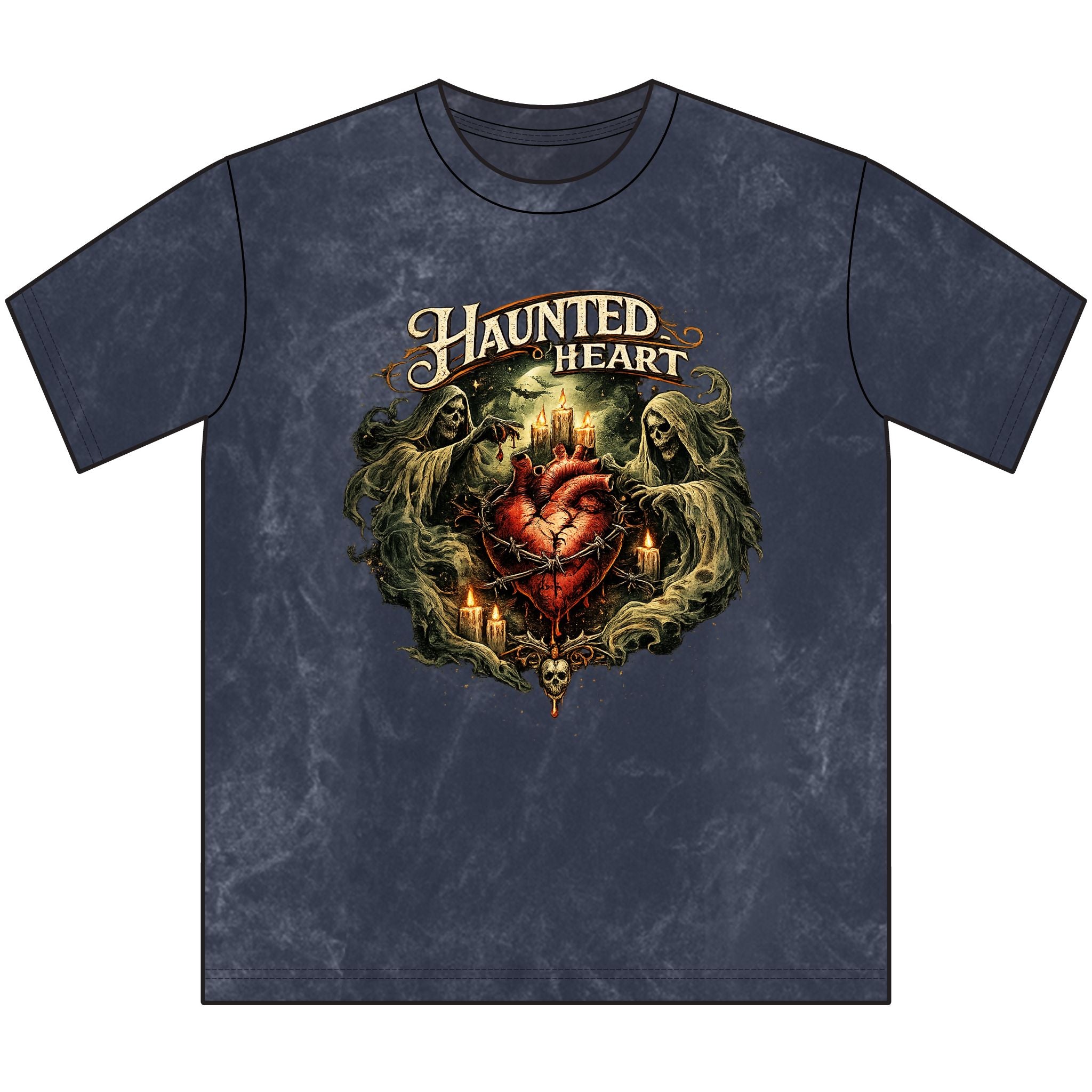 Haunted Heart Vintage Crewneck Tee