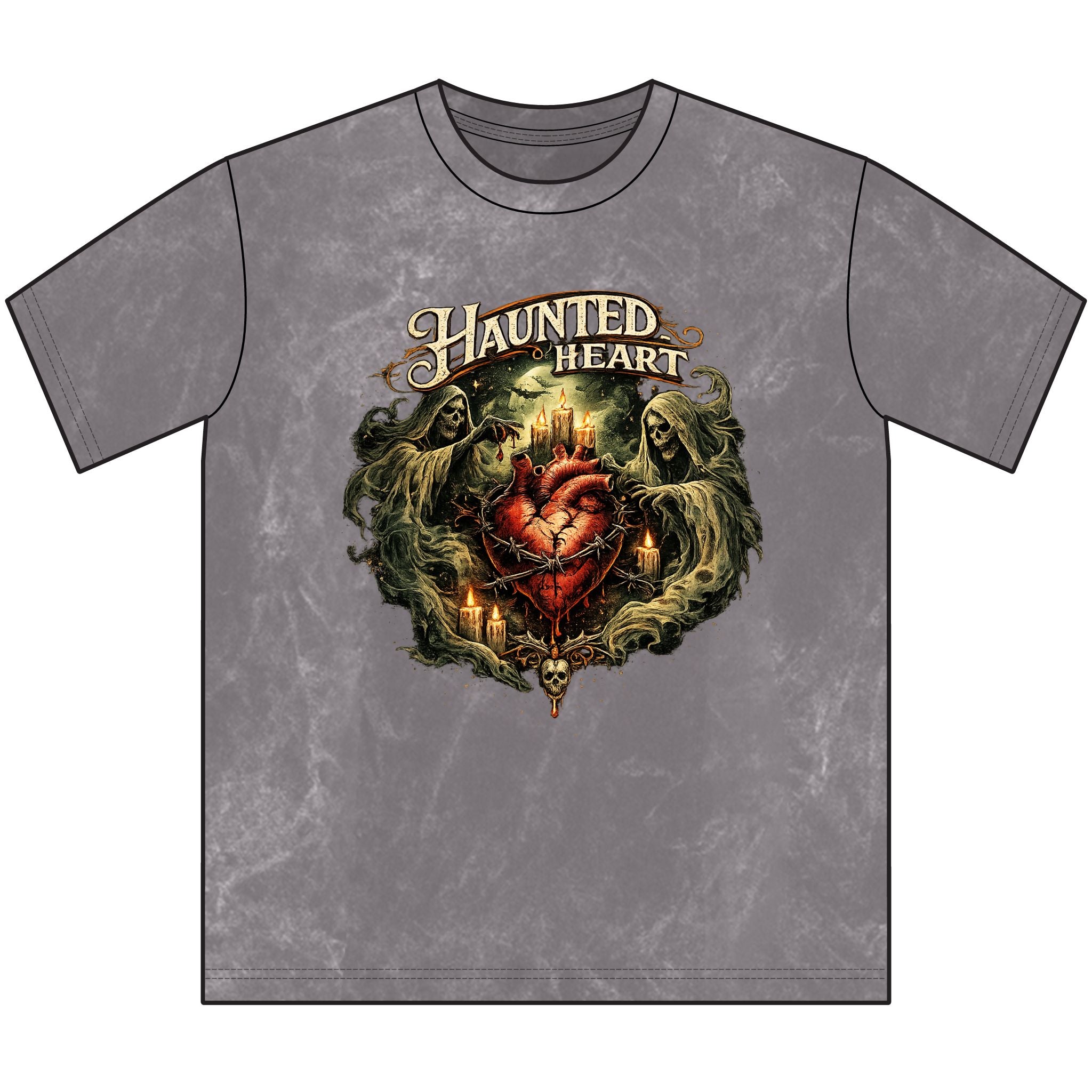 Haunted Heart Vintage Crewneck Tee