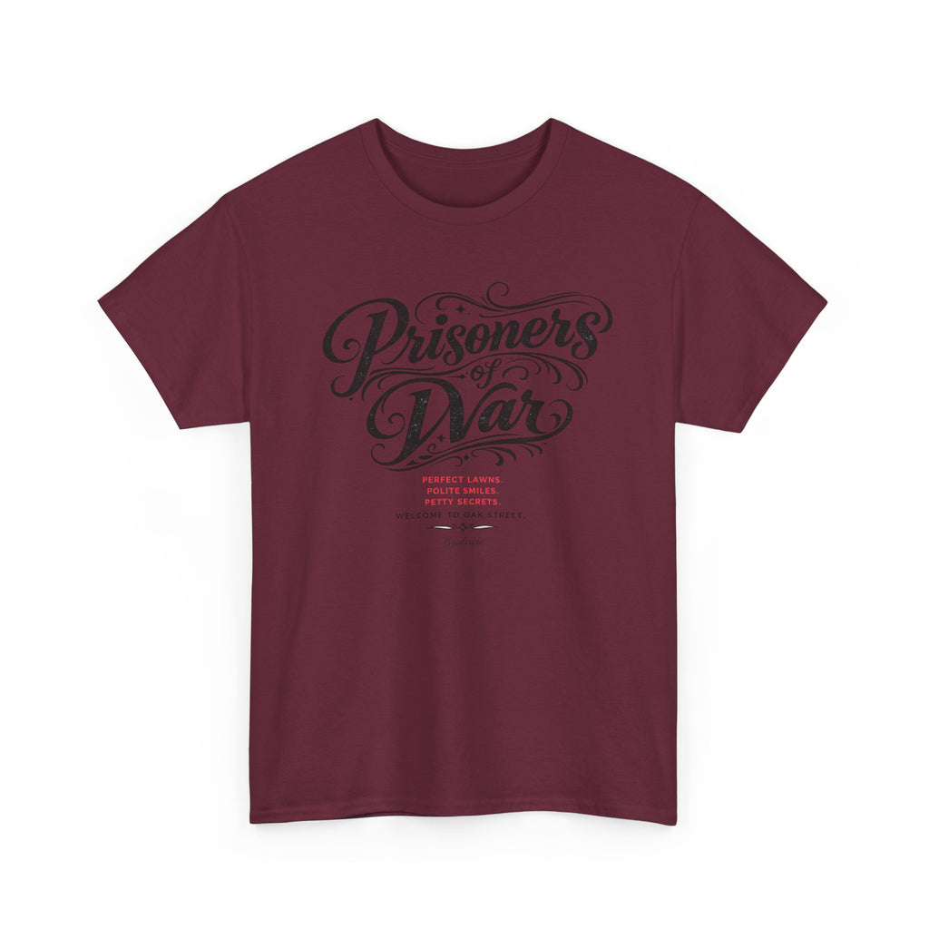 T‑Shirt — "Prisoners of War" Script Tee | Veterans, Memorial & Military Tribute Shirt