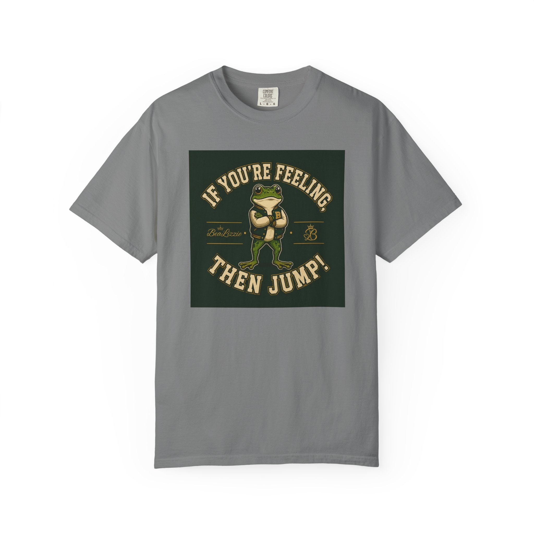 If You’re Feeling, Then Jump! Frog Graphic T-Shirt