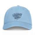 Washed Coastal Cap — Vintage 'Bathers Delight' Embroidered Baseball Hat