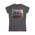 T-shirt graphique en coton pour femme