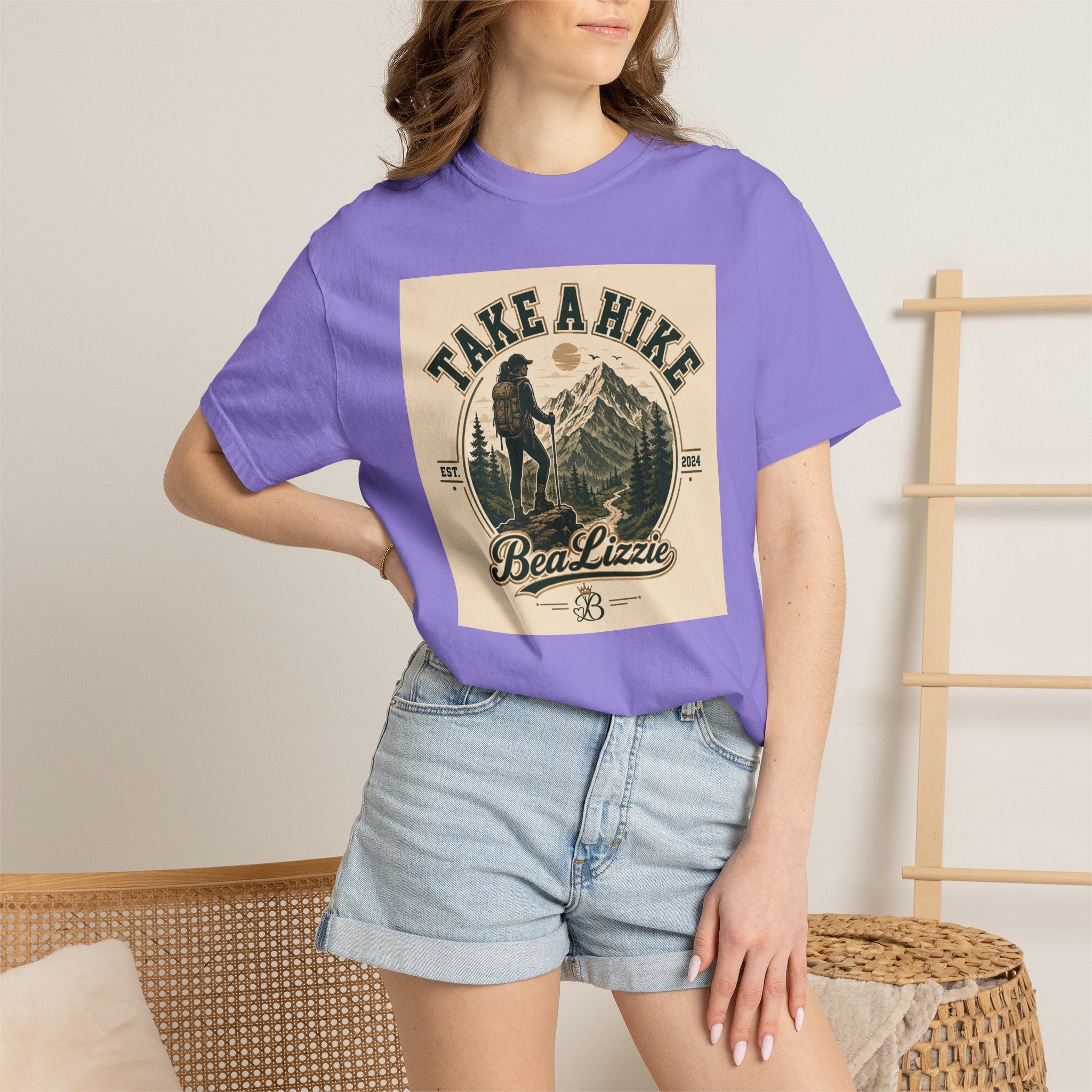 Take A Hike Graphic T-Shirt — Vintage Mountain Hiking Tee