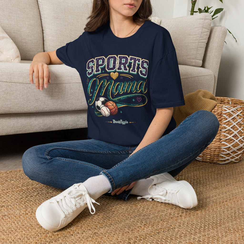Sports Mama T-Shirt — Athletic Mom Graphic Tee