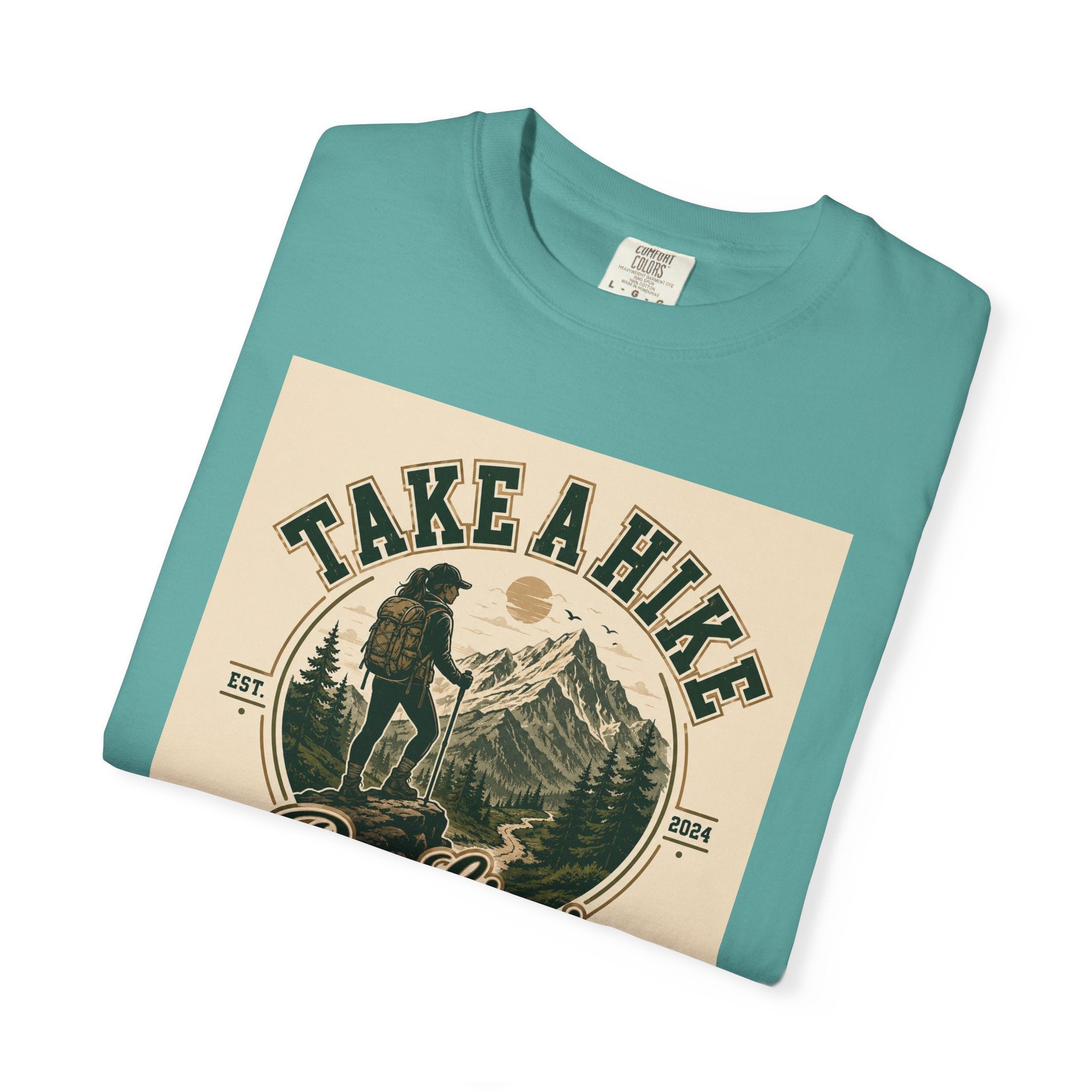 Take A Hike Graphic T-Shirt — Vintage Mountain Hiking Tee