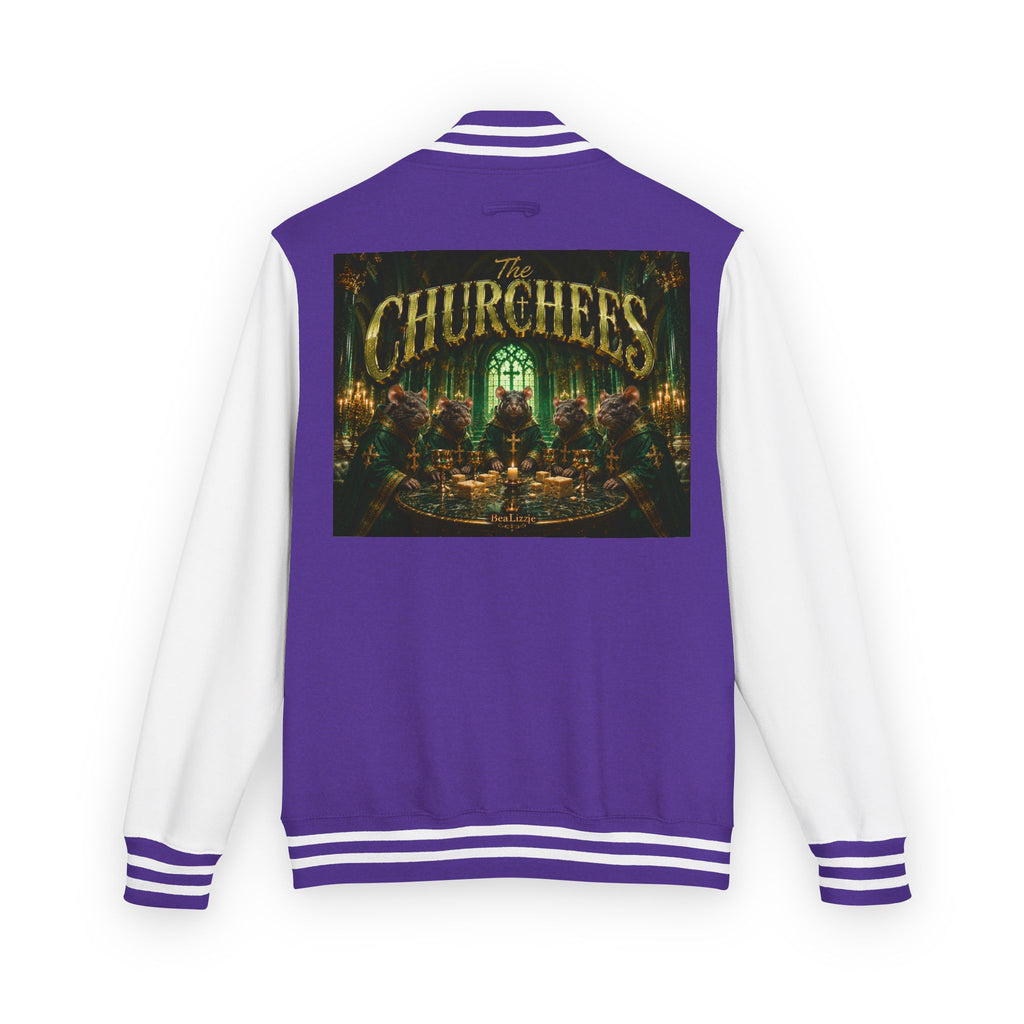 Letterman Jacket — The Churchers Band Logo Varsity Jacket