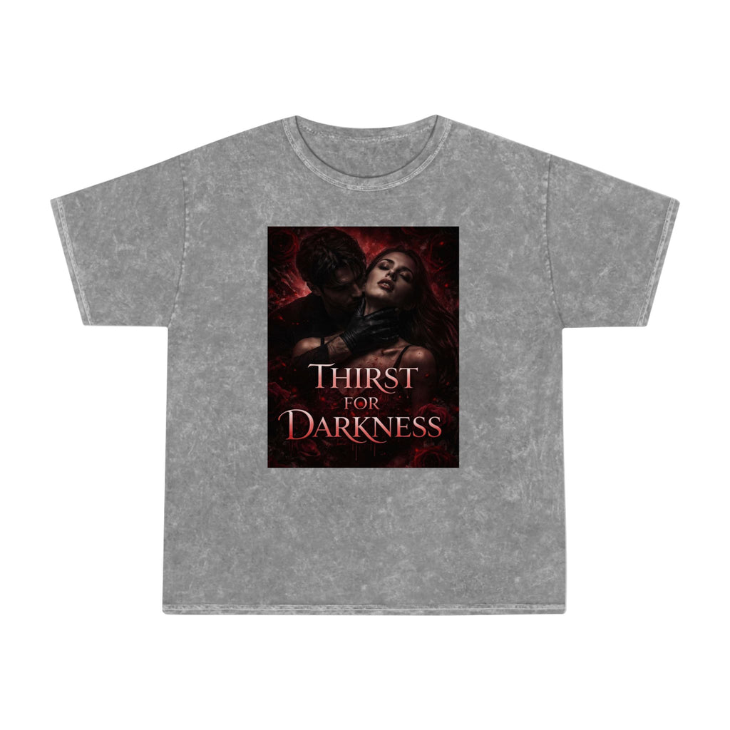 T-shirt délavé « Soif d'obscurité »