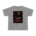 T-shirt délavé « Soif d'obscurité »