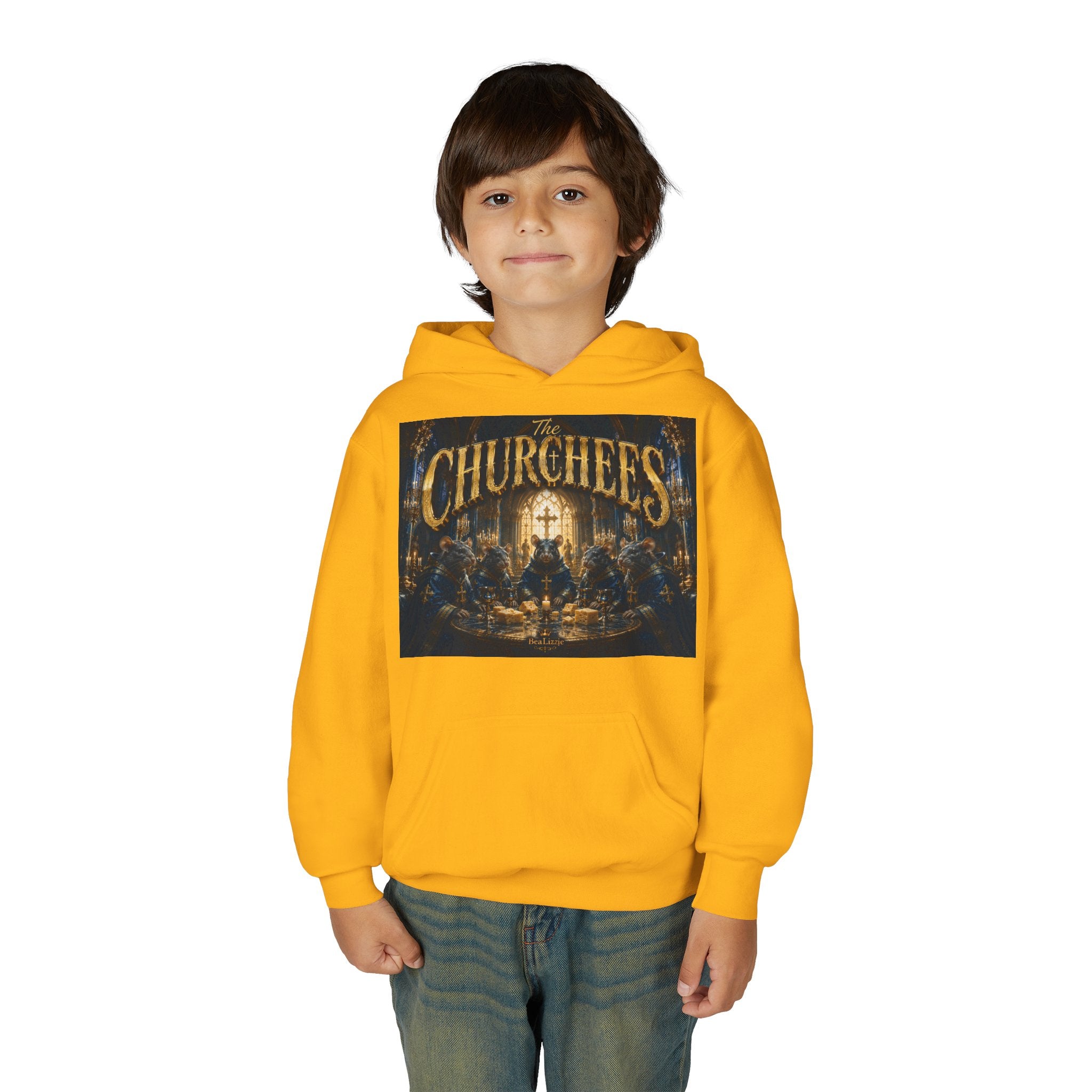 Sweat à capuche enfant – Sweat-shirt à motif « CHURCHEES »