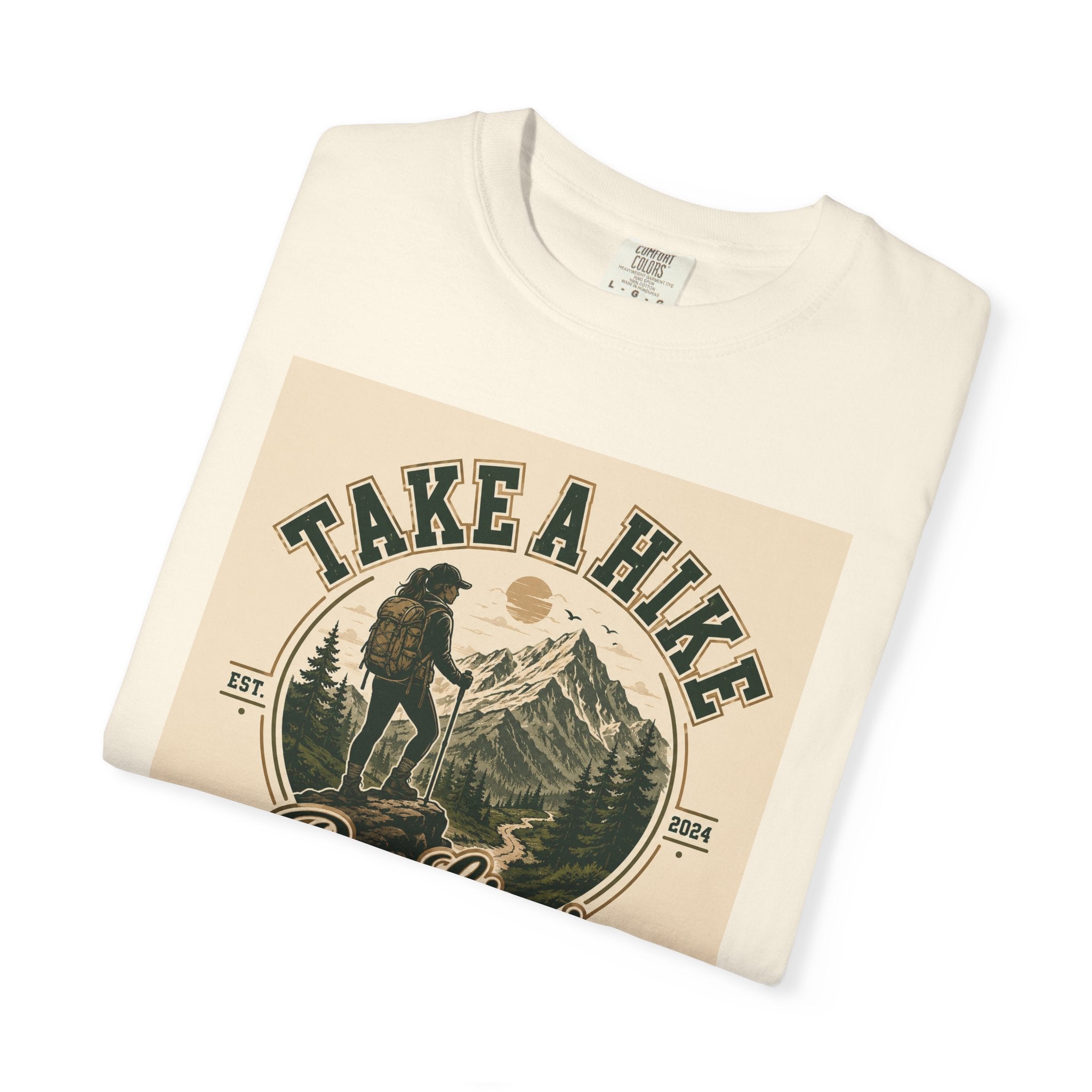 Take A Hike Graphic T-Shirt — Vintage Mountain Hiking Tee
