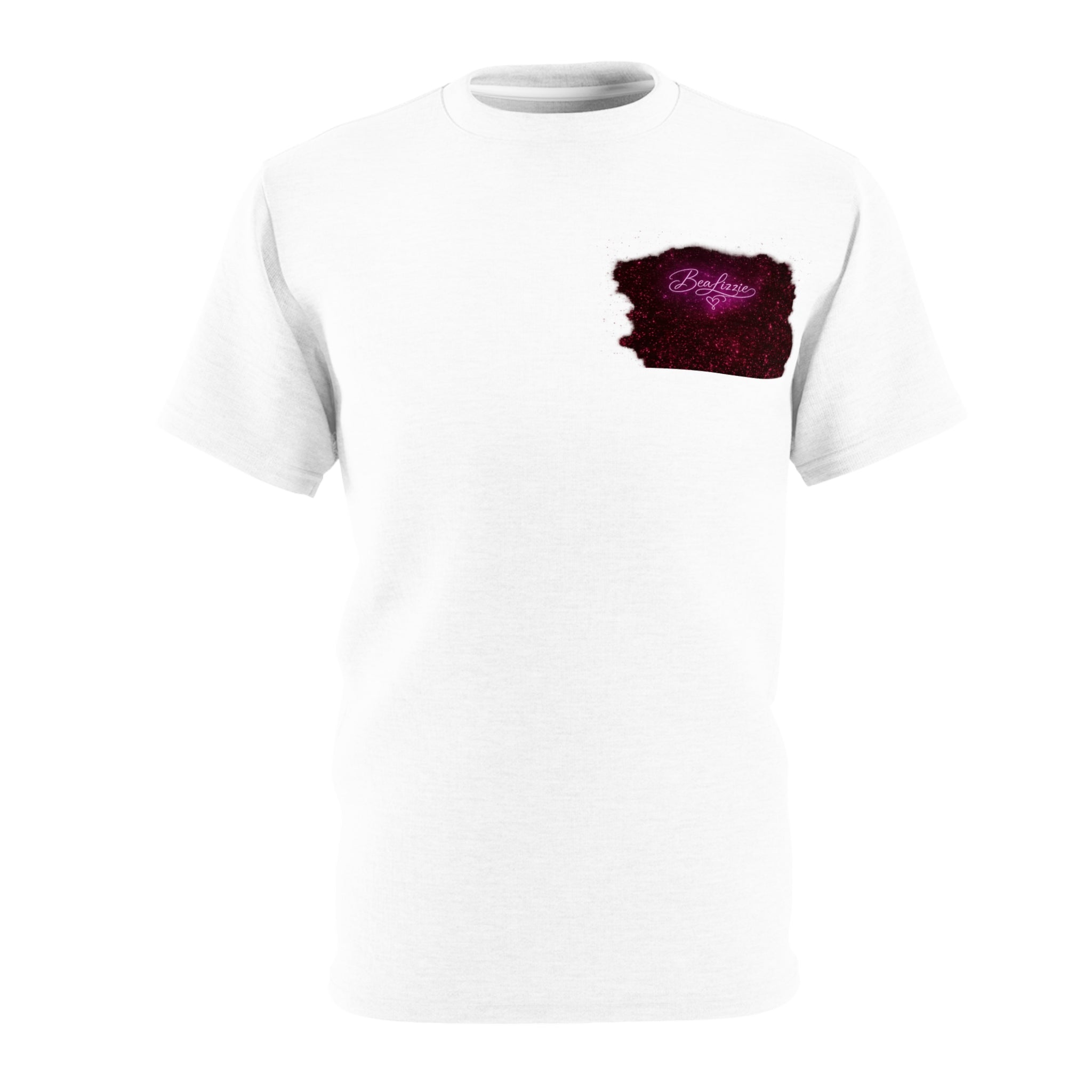 Ripped Rose Patch Tee — 'Rebel' Chest Graphic T-Shirt