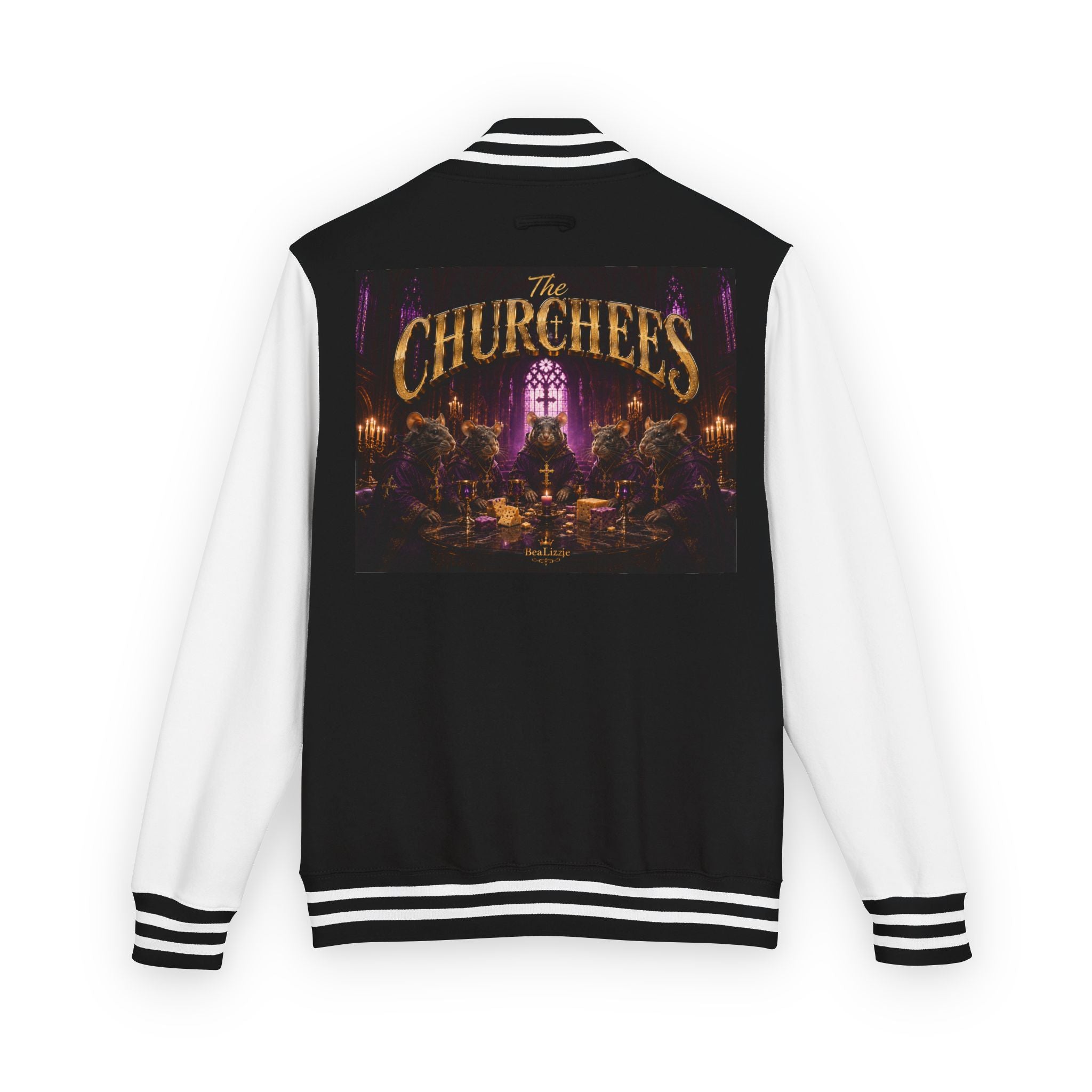 Letterman Jacket — The Churchchefs Band Logo Varsity Jacket