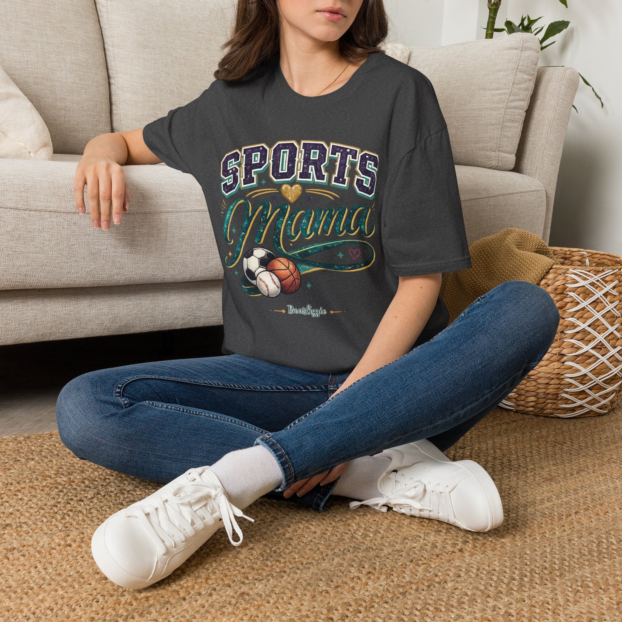 Sports Mama T-Shirt — Athletic Mom Graphic Tee