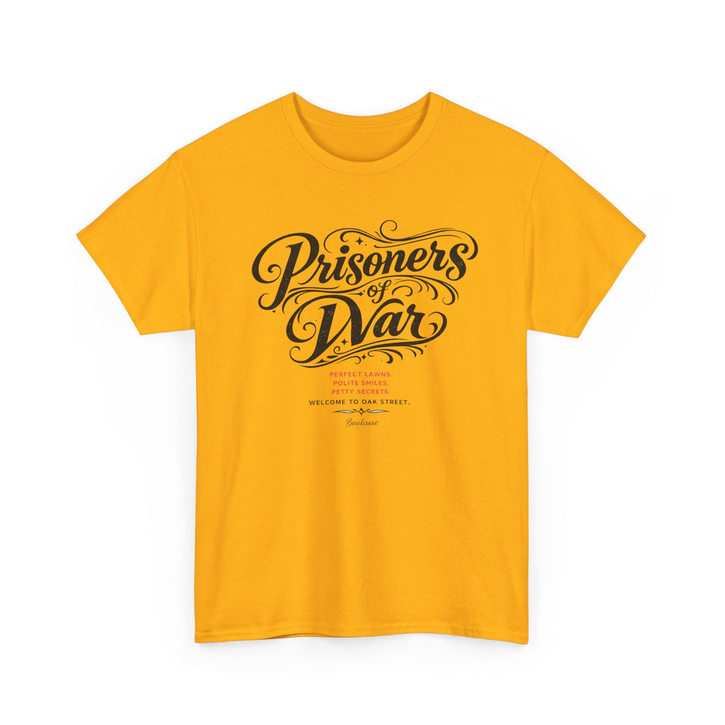 T‑Shirt — "Prisoners of War" Script Tee | Veterans, Memorial & Military Tribute Shirt