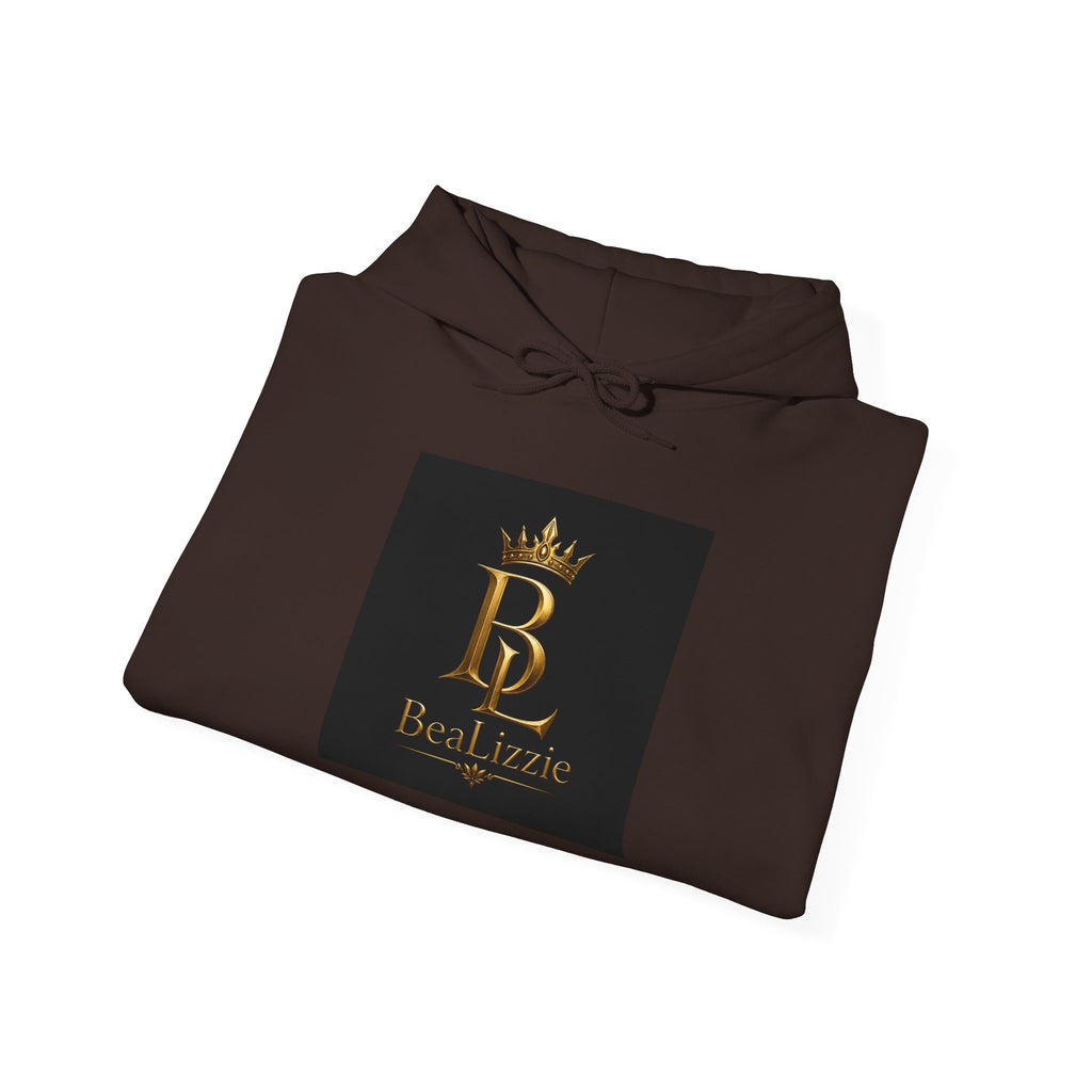 Royal B&L Logo Hoodie — Gold Crown Luxury Pullover